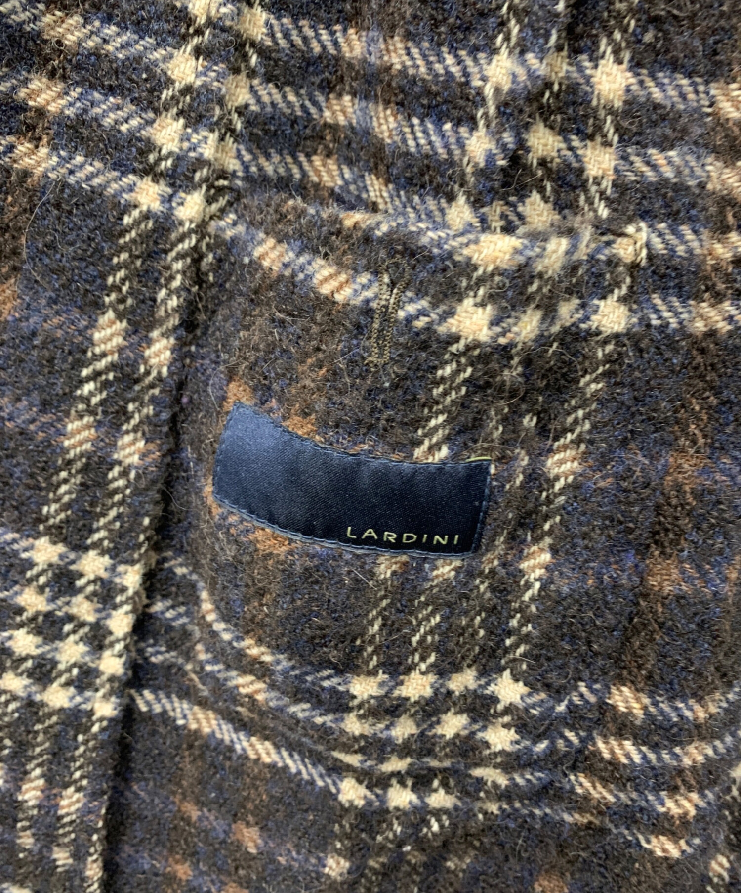 中古・古着通販】LARDINI (ラルディーニ) チェスターコート ネイビー