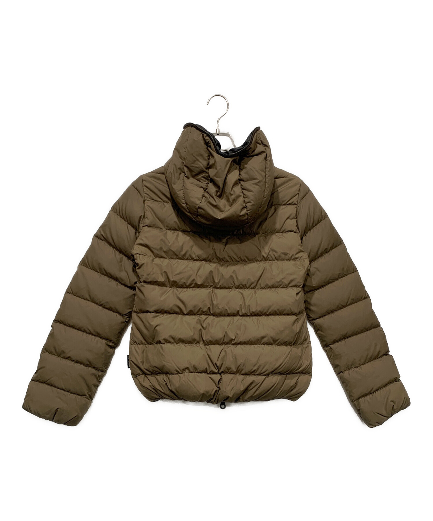 DUVETICA ブラウン ダウンジャケット フード付き　L 中古・古着通販】DUVETICA (デュベティカ) ダウンジャケット ブラウン