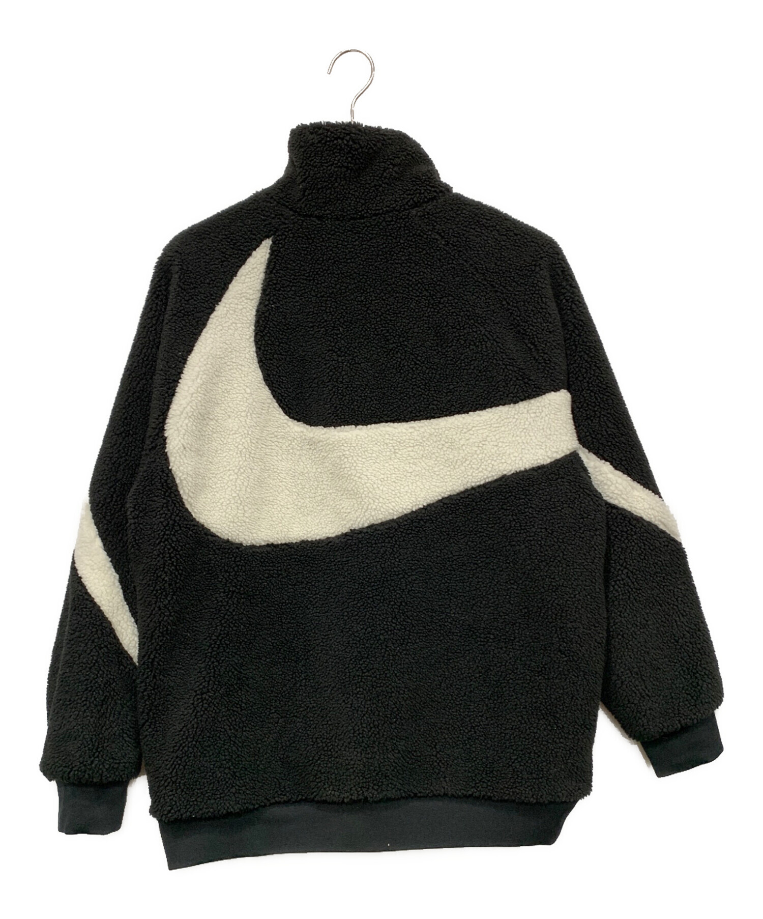 NIKE new york GIANTS リバーシブル2way ジャケット古着 古着 90s NIKE BIG スウォッシュ 刺しゅう パデット リバーシブル