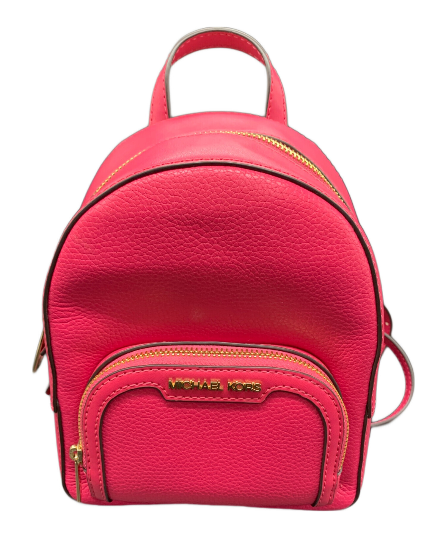 ❤️美品❤️MICHAEL KORS マイケルコース リュック　ピンク 中古・古着通販】MICHAEL KORS (マイケル・コース) リュック