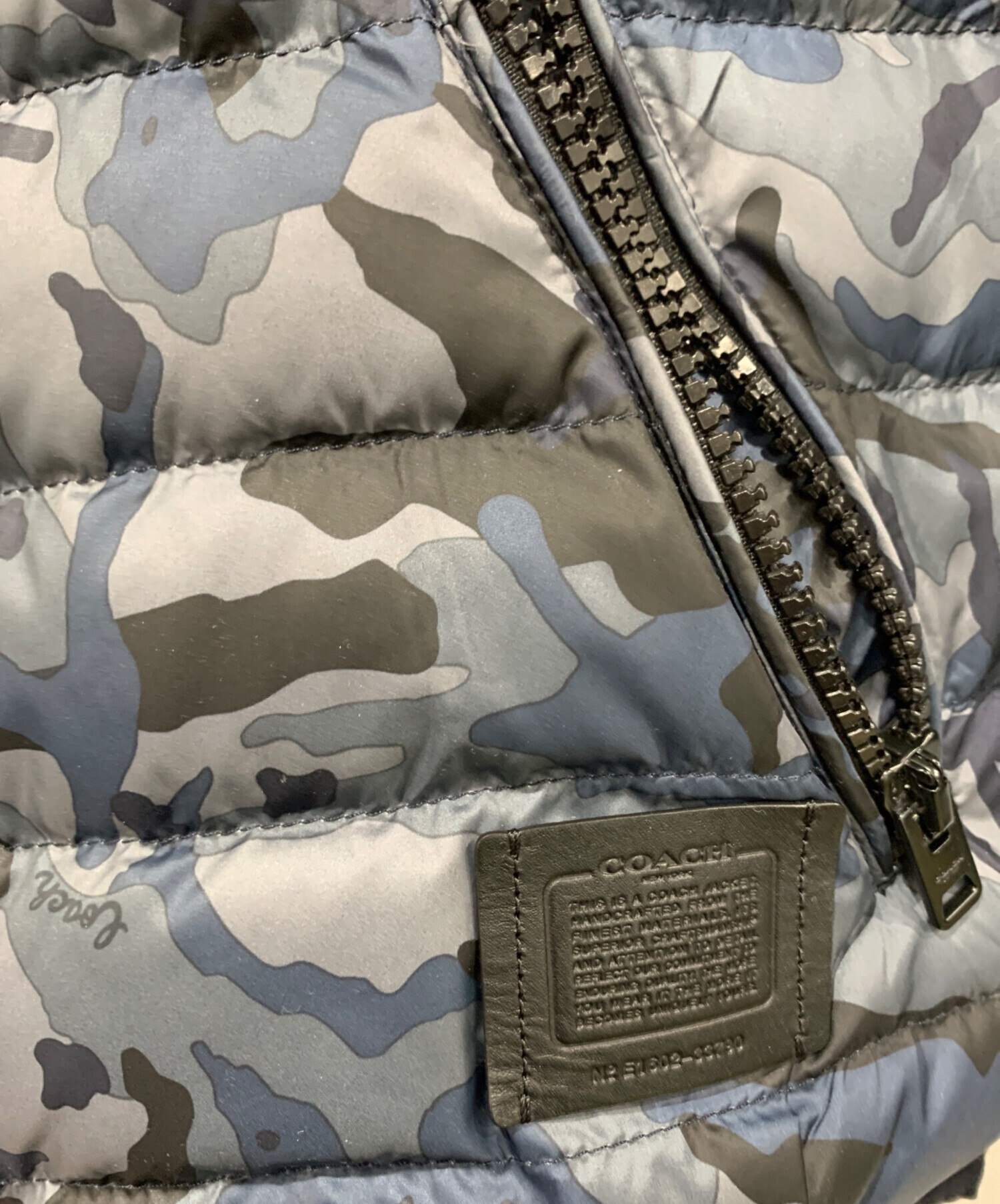 中古・古着通販】COACH (コーチ) リバーシブルダウンジャケット