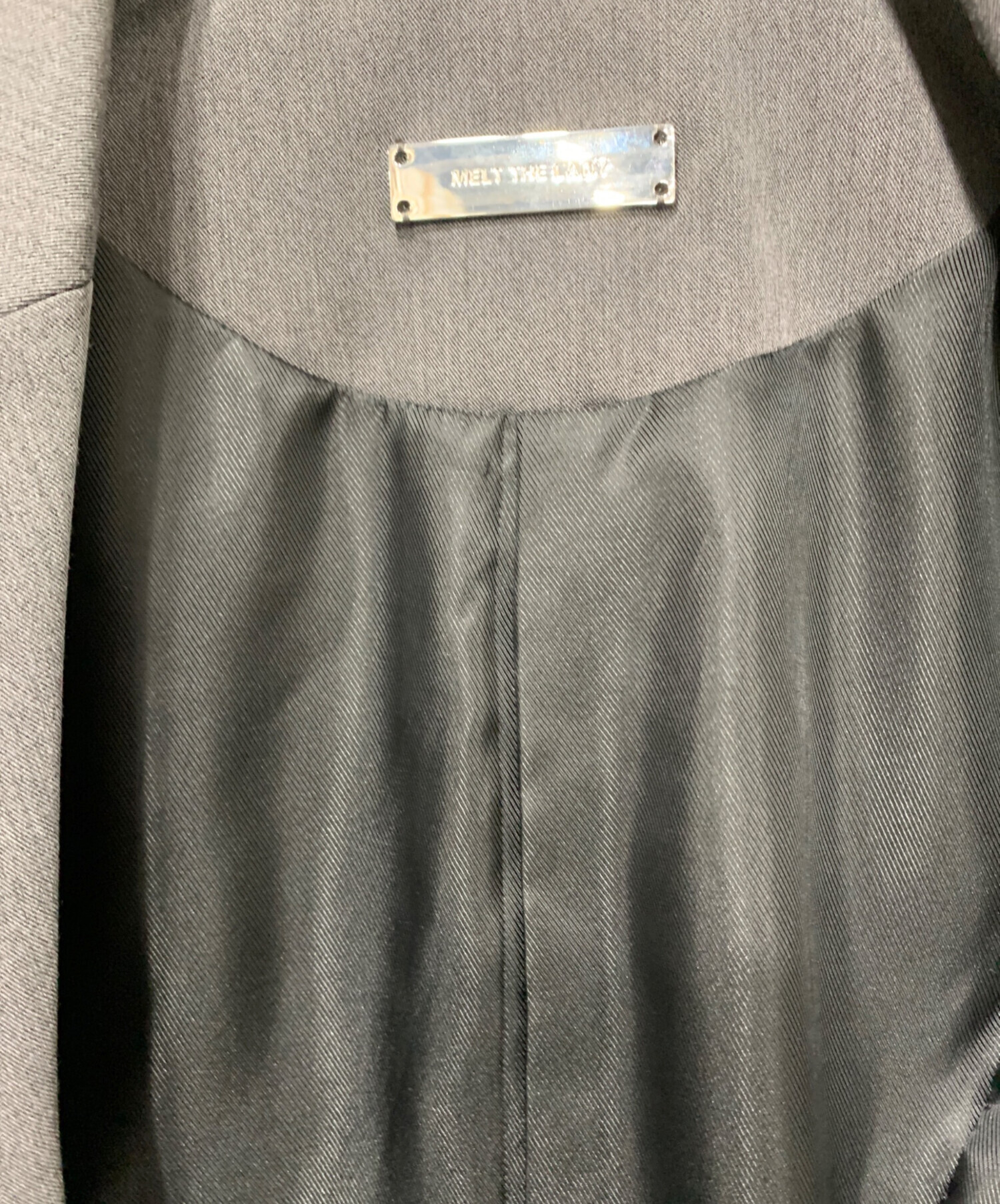 中古・古着通販】melt the lady (メルトザレディ) thick belt jacket 