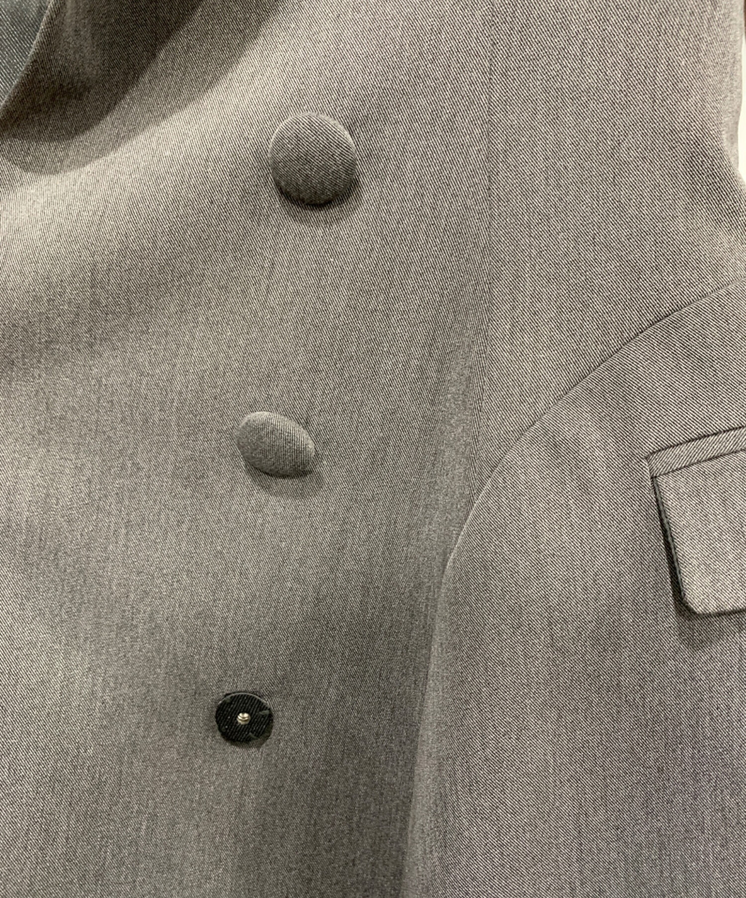 中古・古着通販】melt the lady (メルトザレディ) thick belt jacket