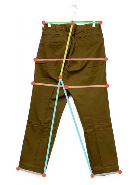 中古・古着通販】ANATOMICA (アナトミカ) パンツ ブラウン サイズ:SIZE