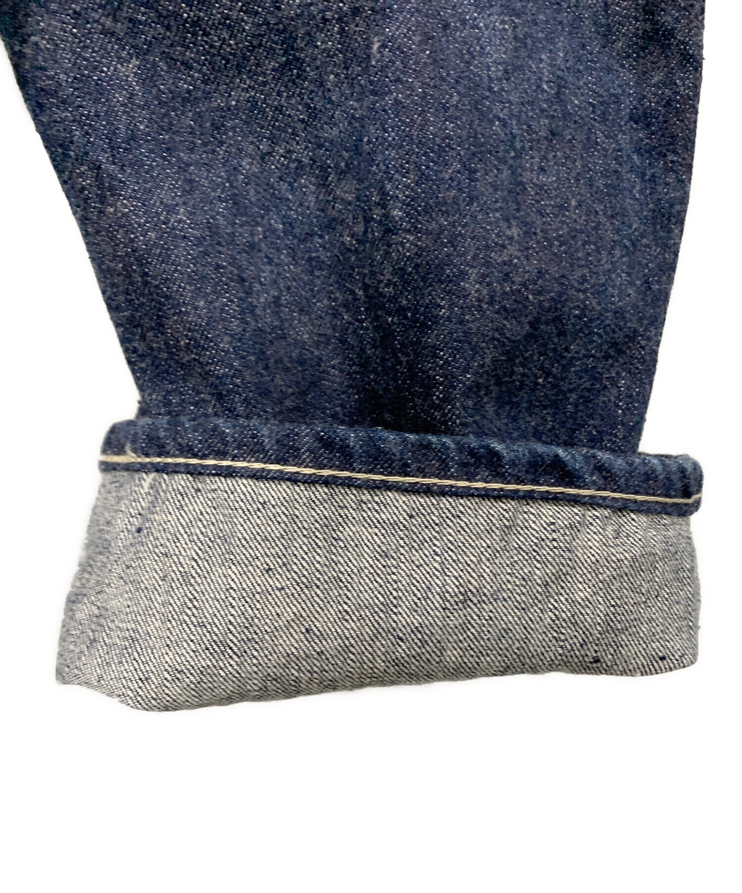 中古・古着通販】COMOLI (コモリ) デニム ベルテッドパンツ インディゴ