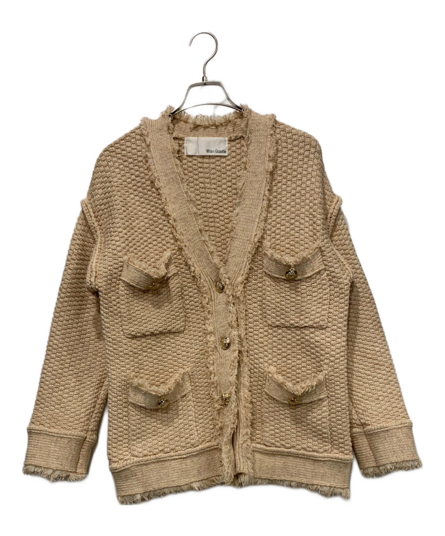 中古・古着通販】Whim Gazette (ウィムガゼット) TWEEDYニット