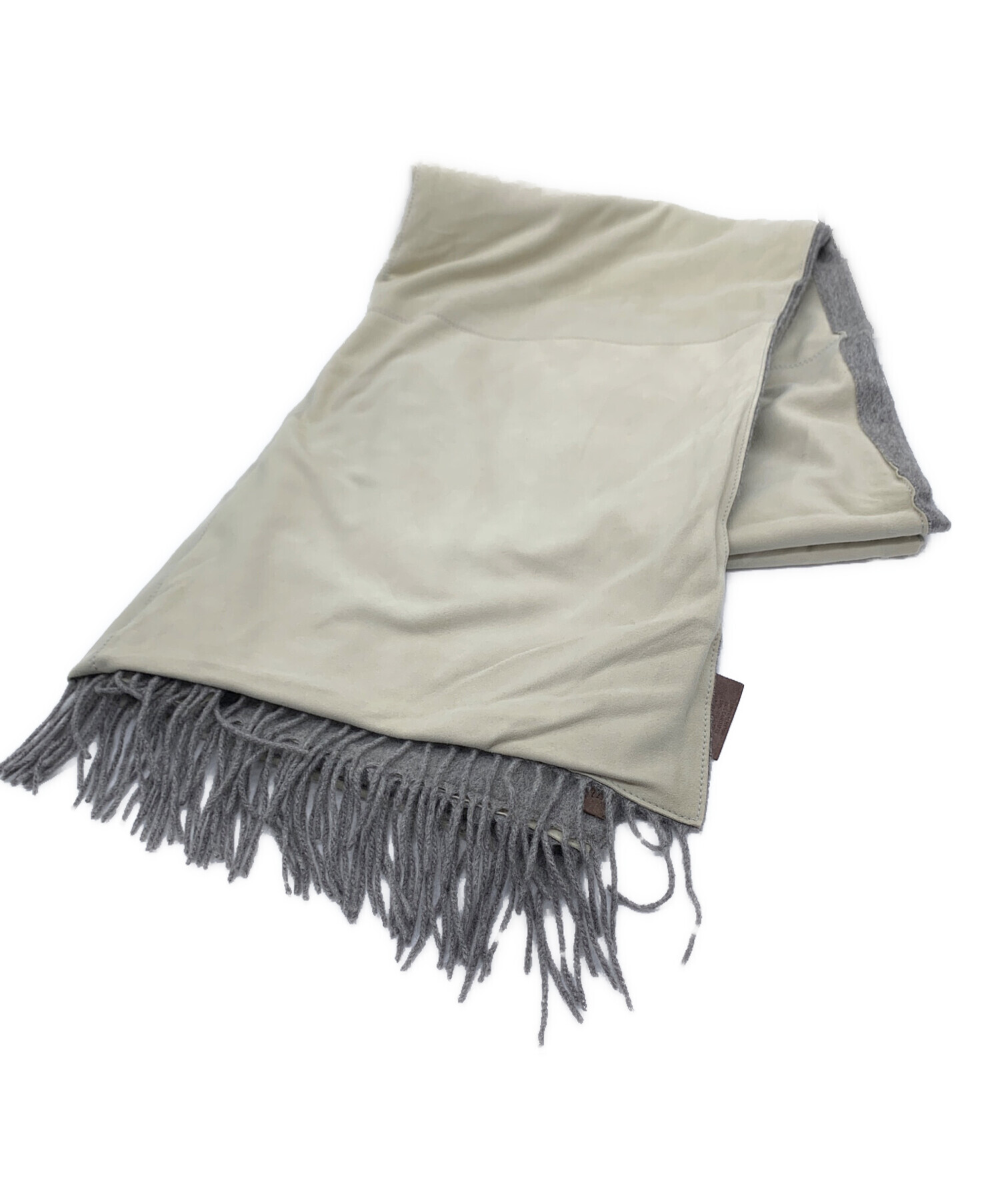 中古・古着通販】LOEWE (ロエベ) マフラー グレー｜ブランド・古着通販