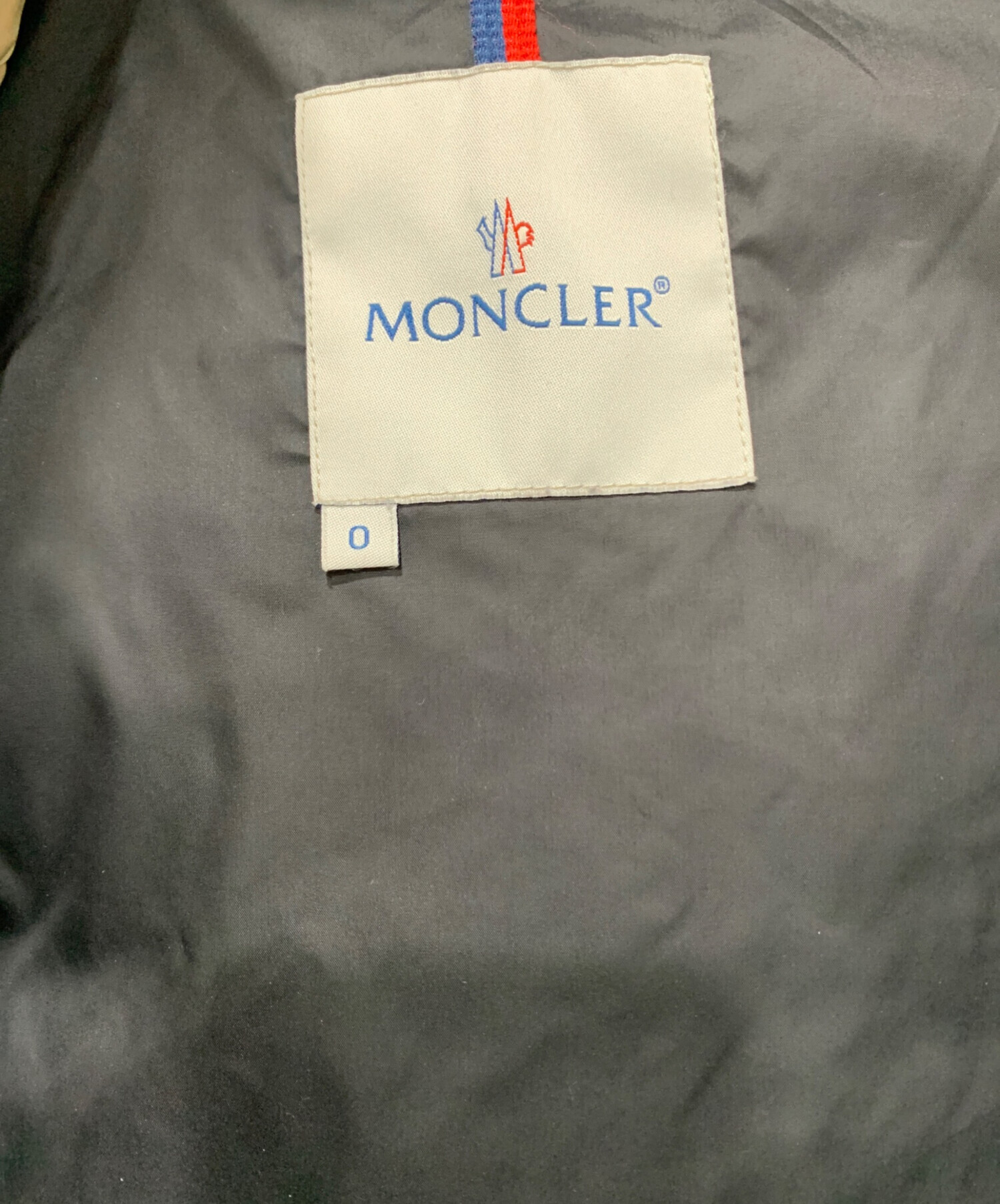 中古・古着通販】MONCLER (モンクレール) MESSINAダウンコート カーキ