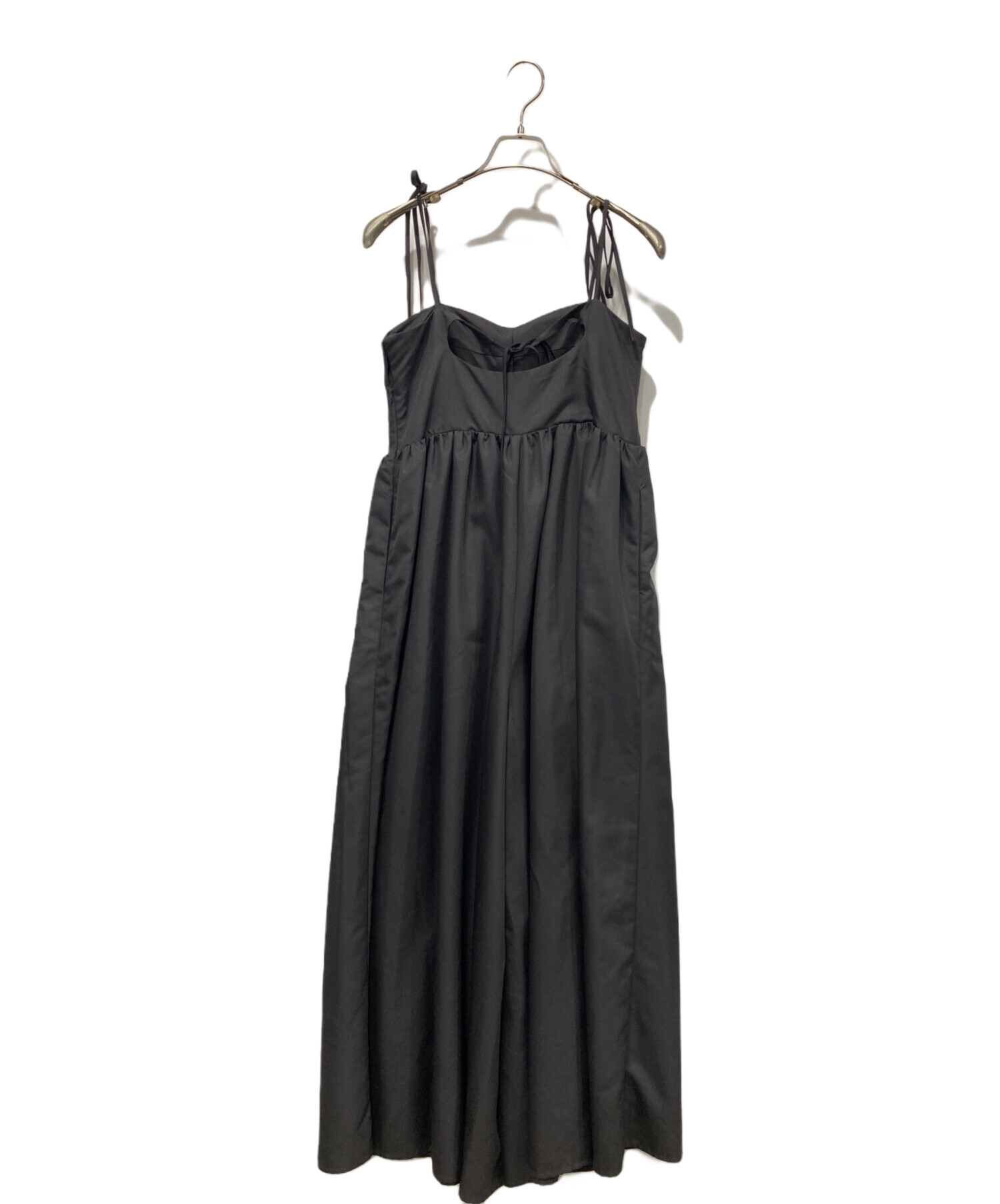 Sea Room lynn リップストップWashサロペット 中古・古着通販】Sea Room lynn (シールームリン) サロペット ブラック