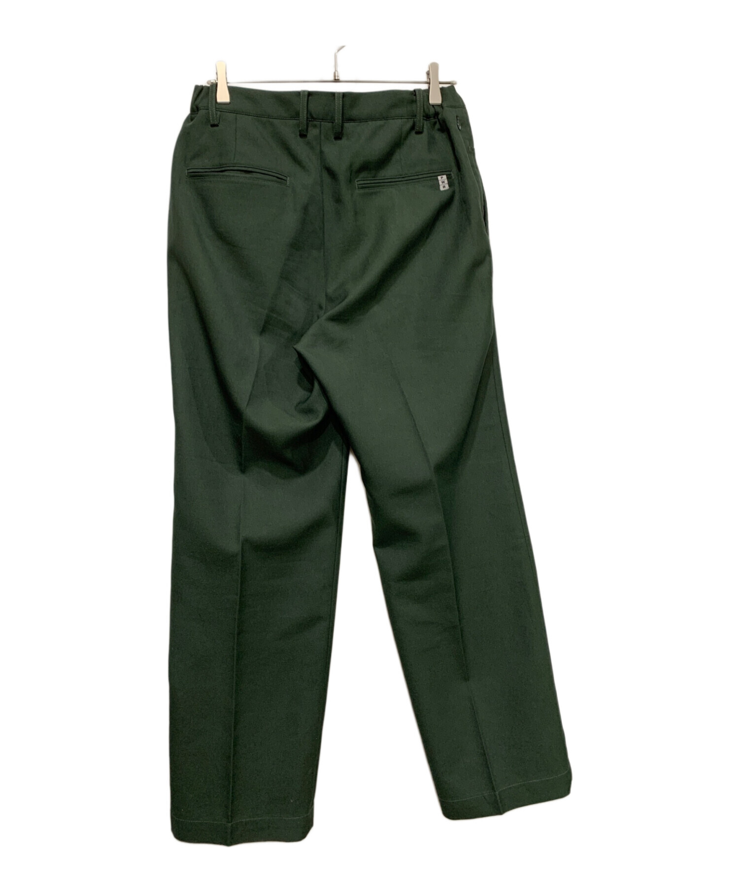 pwa パンツ　スラックス 中古・古着通販】PWA (プア) スラックス グリーン サイズ:Mサイズ