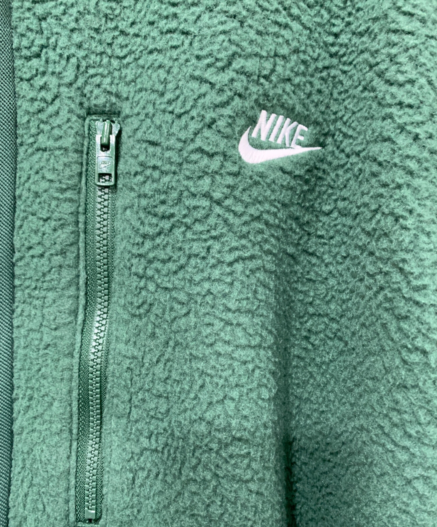 中古・古着通販】NIKE (ナイキ) フリースジャケット グリーン サイズ:L
