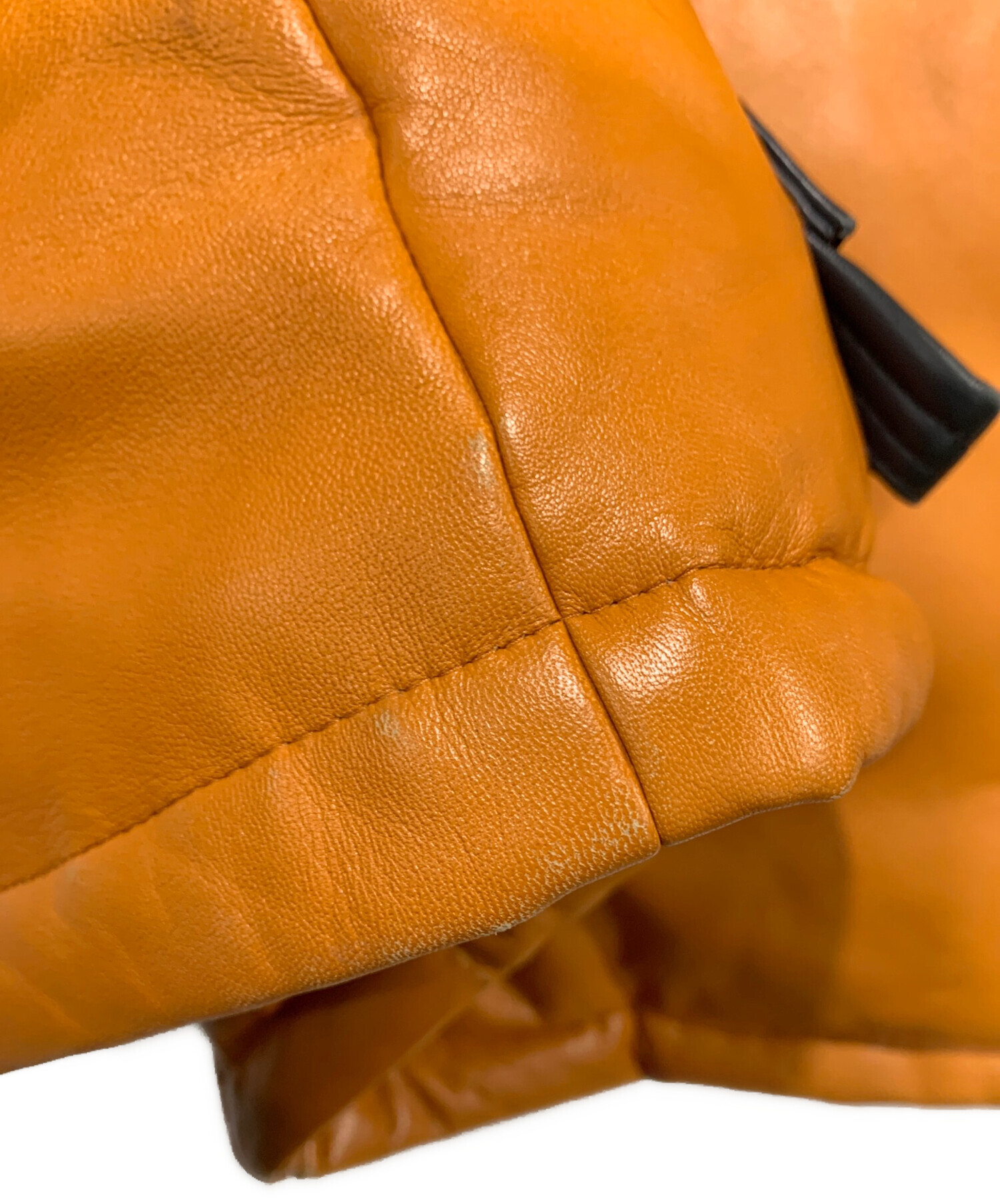 中古・古着通販】SINA COVA (シナコバ) ラムレザーダウンベスト