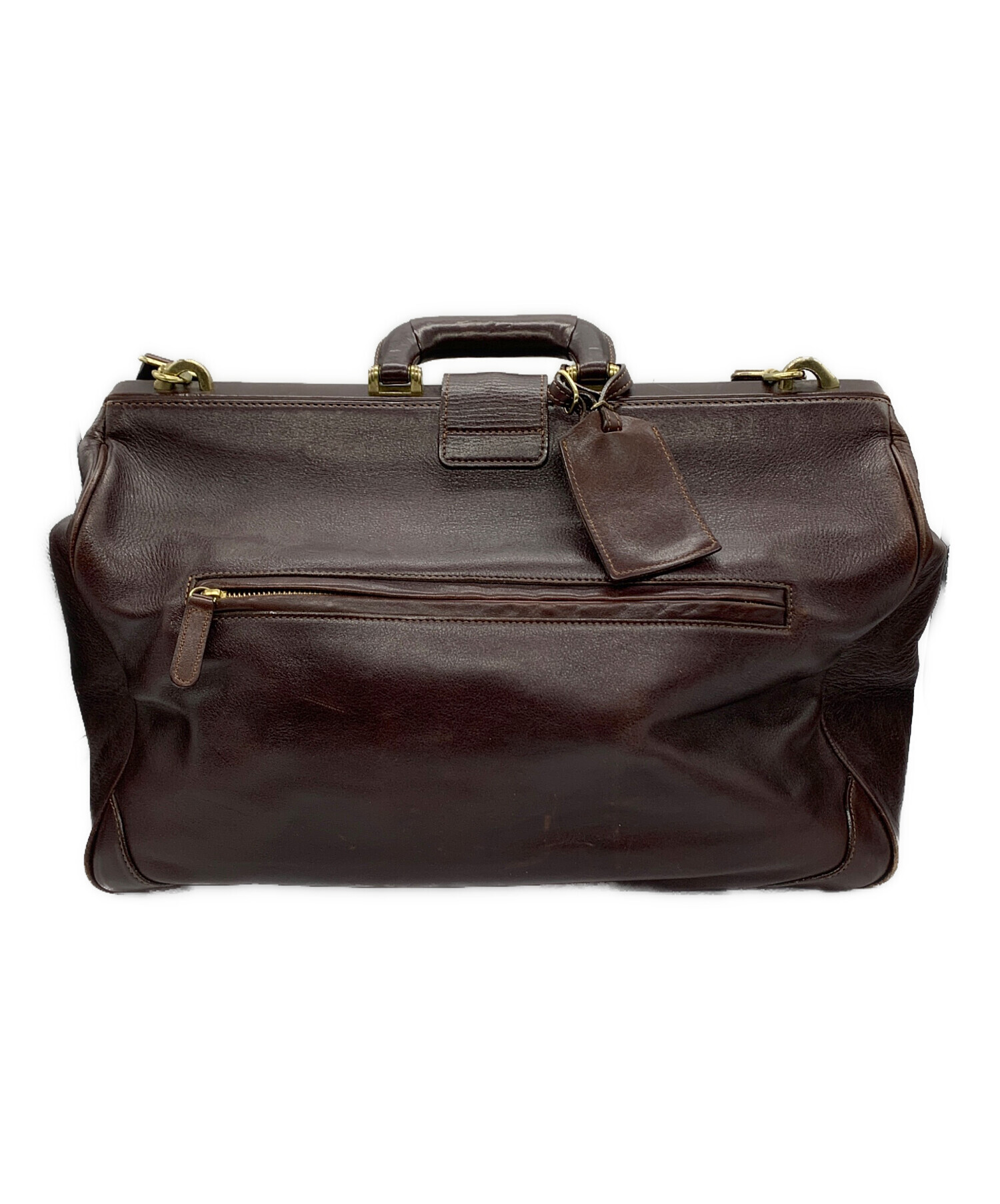 中古・古着通販】土屋鞄 (ツチヤカバン) ボストンバッグ ブラウン