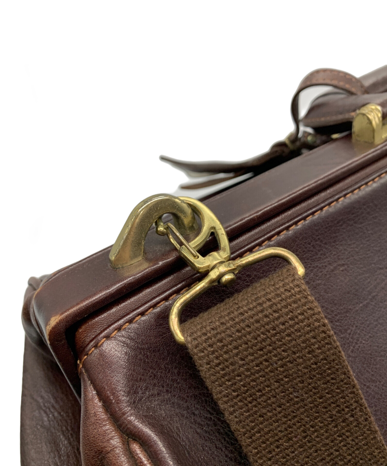 中古・古着通販】土屋鞄 (ツチヤカバン) ボストンバッグ ブラウン