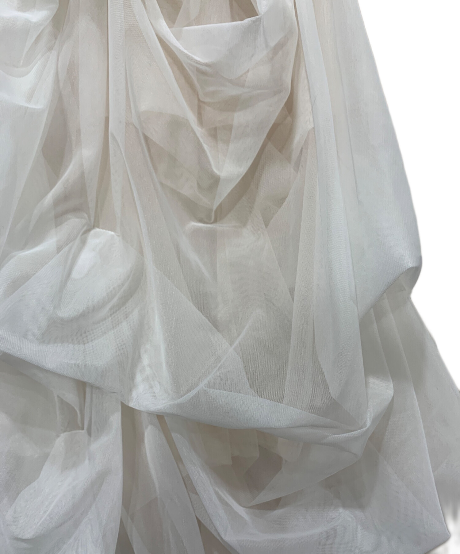 中古・古着通販】THE TOE (ザ・トゥー) チュールスカート ホワイト