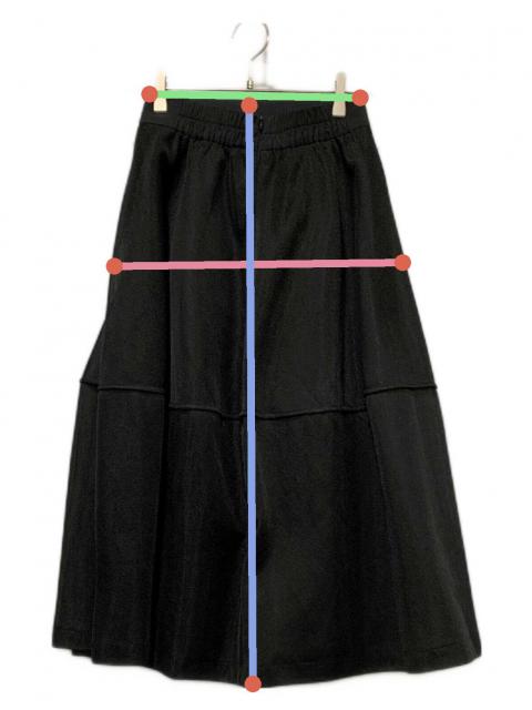 中古・古着通販】Lig (リグ) スカート ブラック サイズ:Mサイズ  