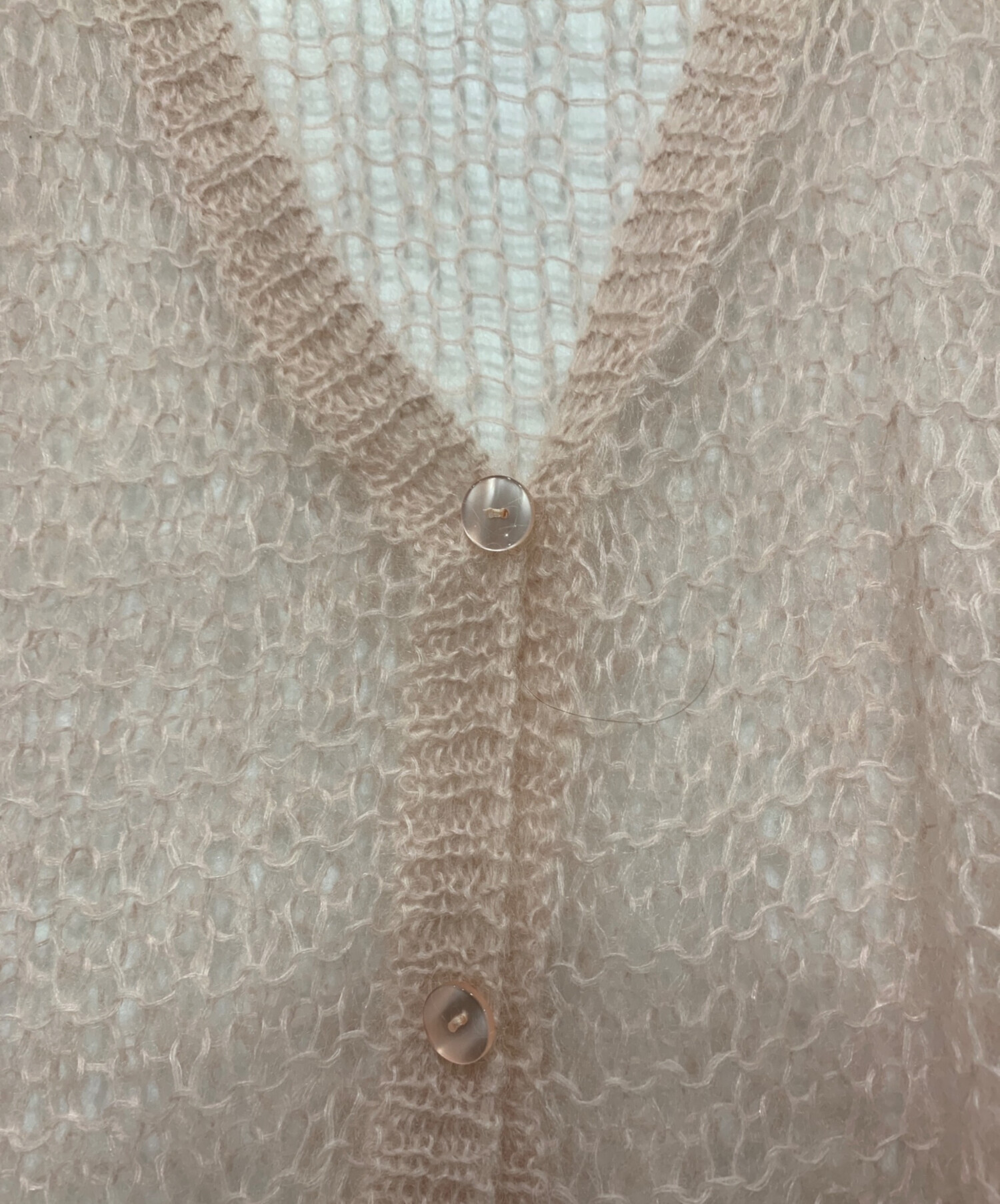 THE TOE ピンク カーディガン Westminster Shaggy Cardigan – THE TOÉ