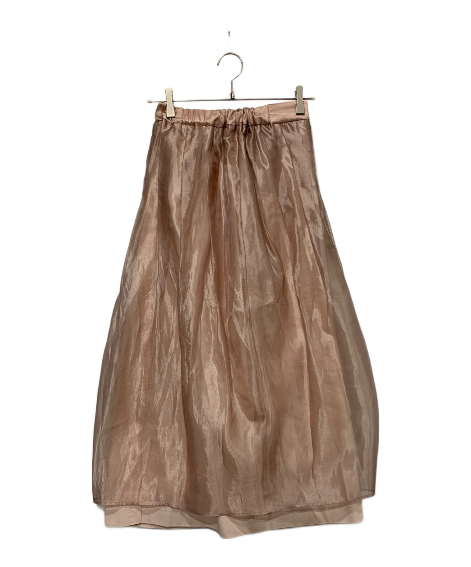 machatt オーガンジーレイヤードスカート 中古・古着通販】machatt (マチャット) オーガンジーレイヤード