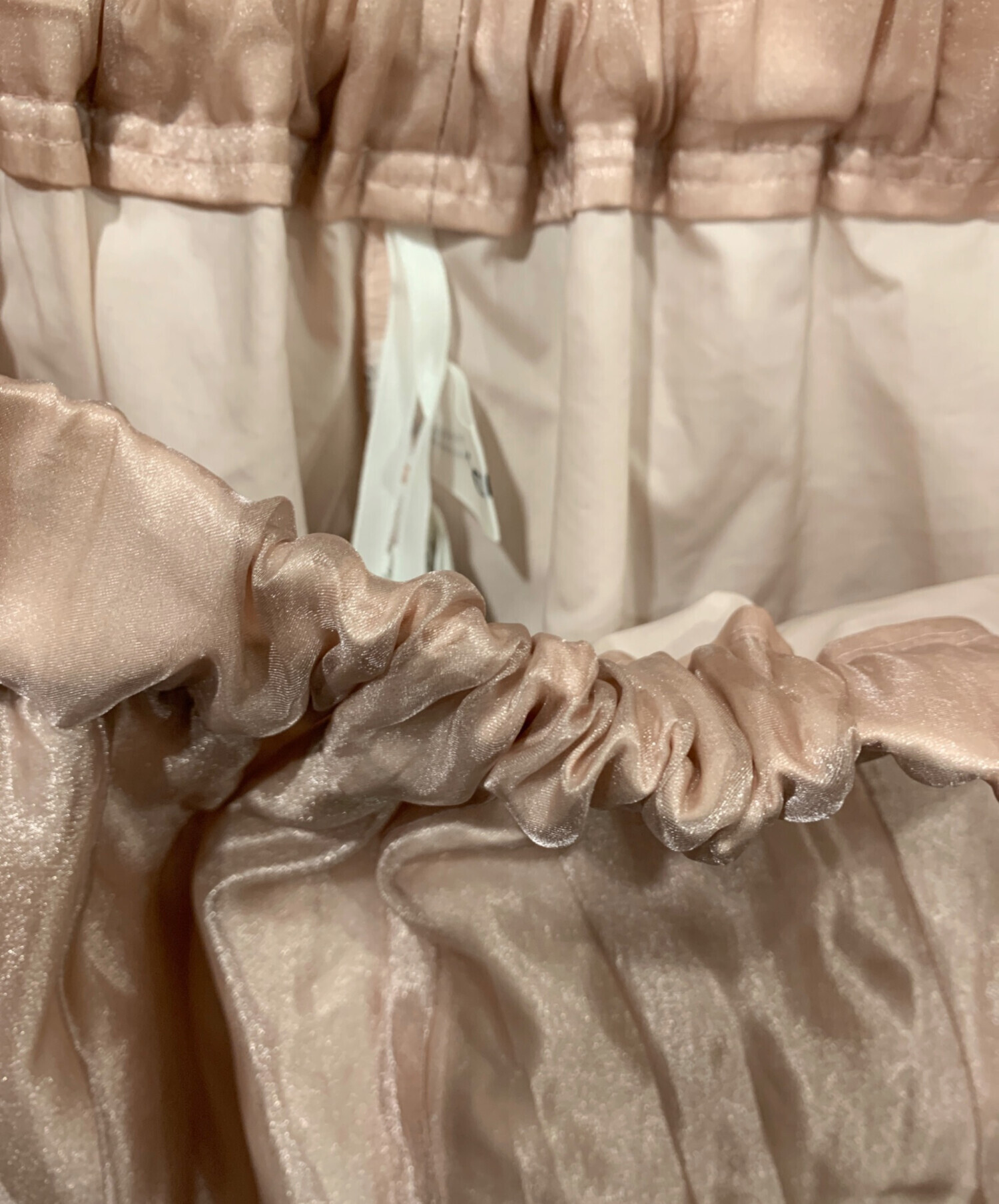 中古・古着通販】machatt (マチャット) オーガンジーレイヤード