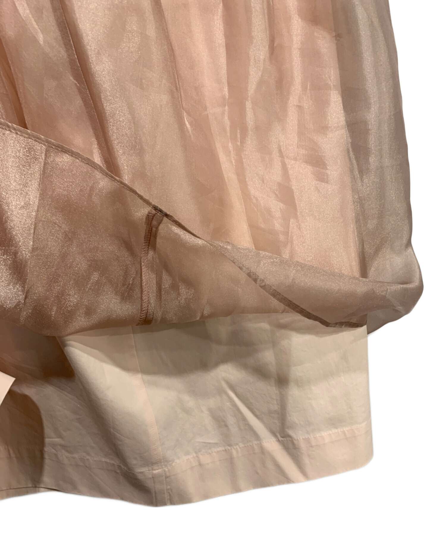 中古・古着通販】machatt (マチャット) オーガンジーレイヤード