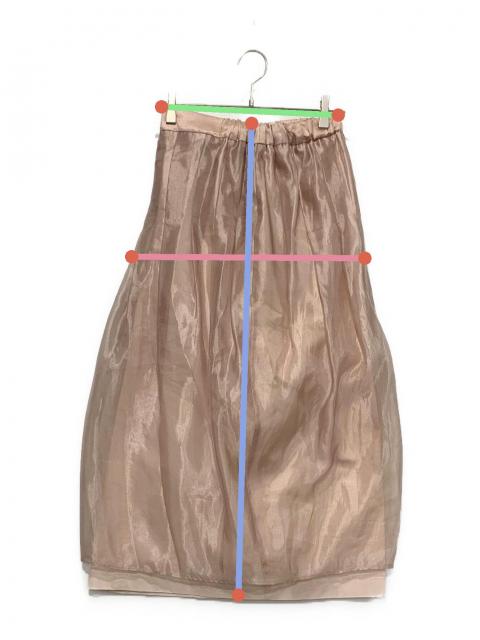 中古・古着通販】machatt (マチャット) オーガンジーレイヤード