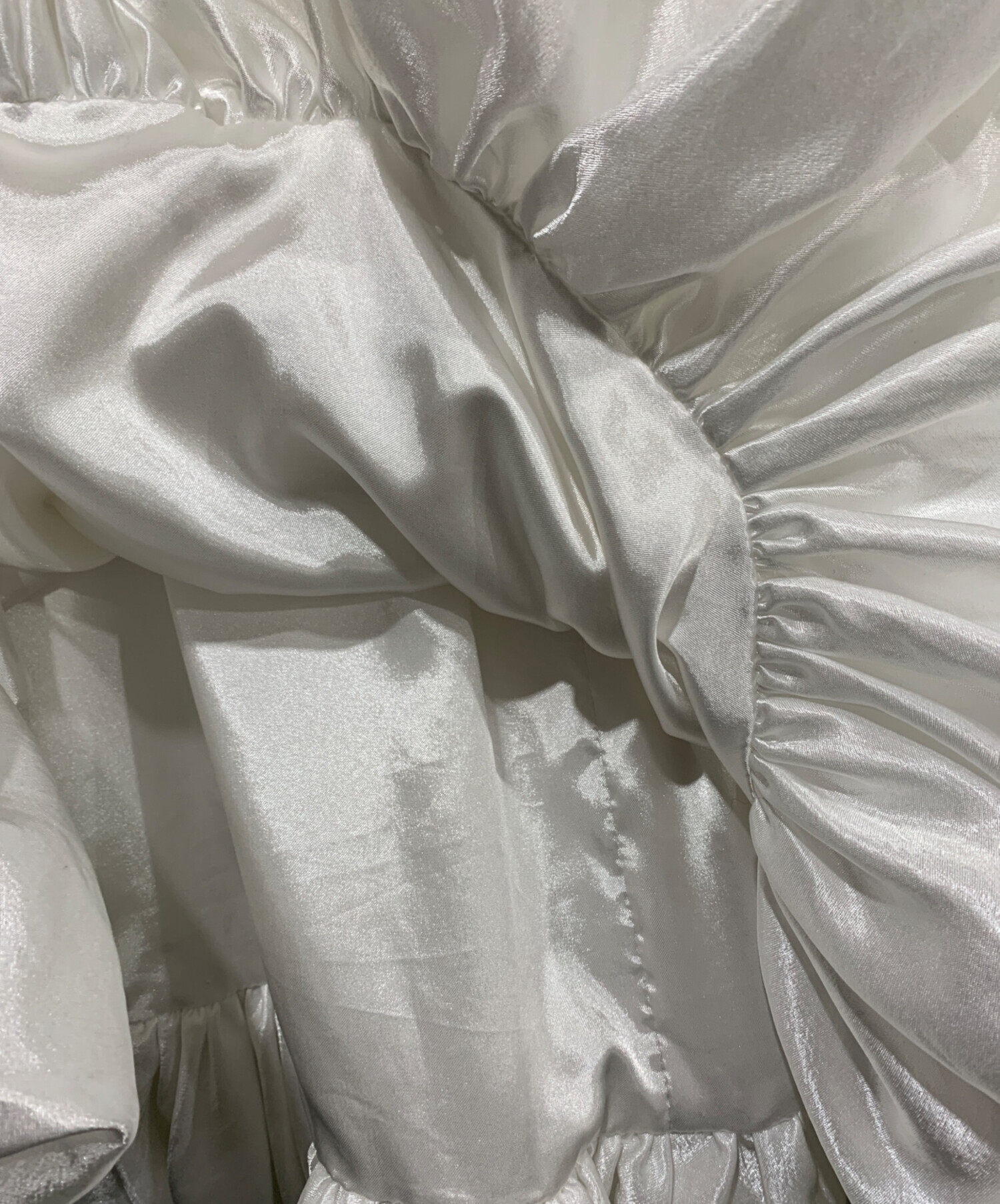 中古・古着通販】THE TOE (ザ・トゥー) BERCY BALLON SKIRT ホワイト