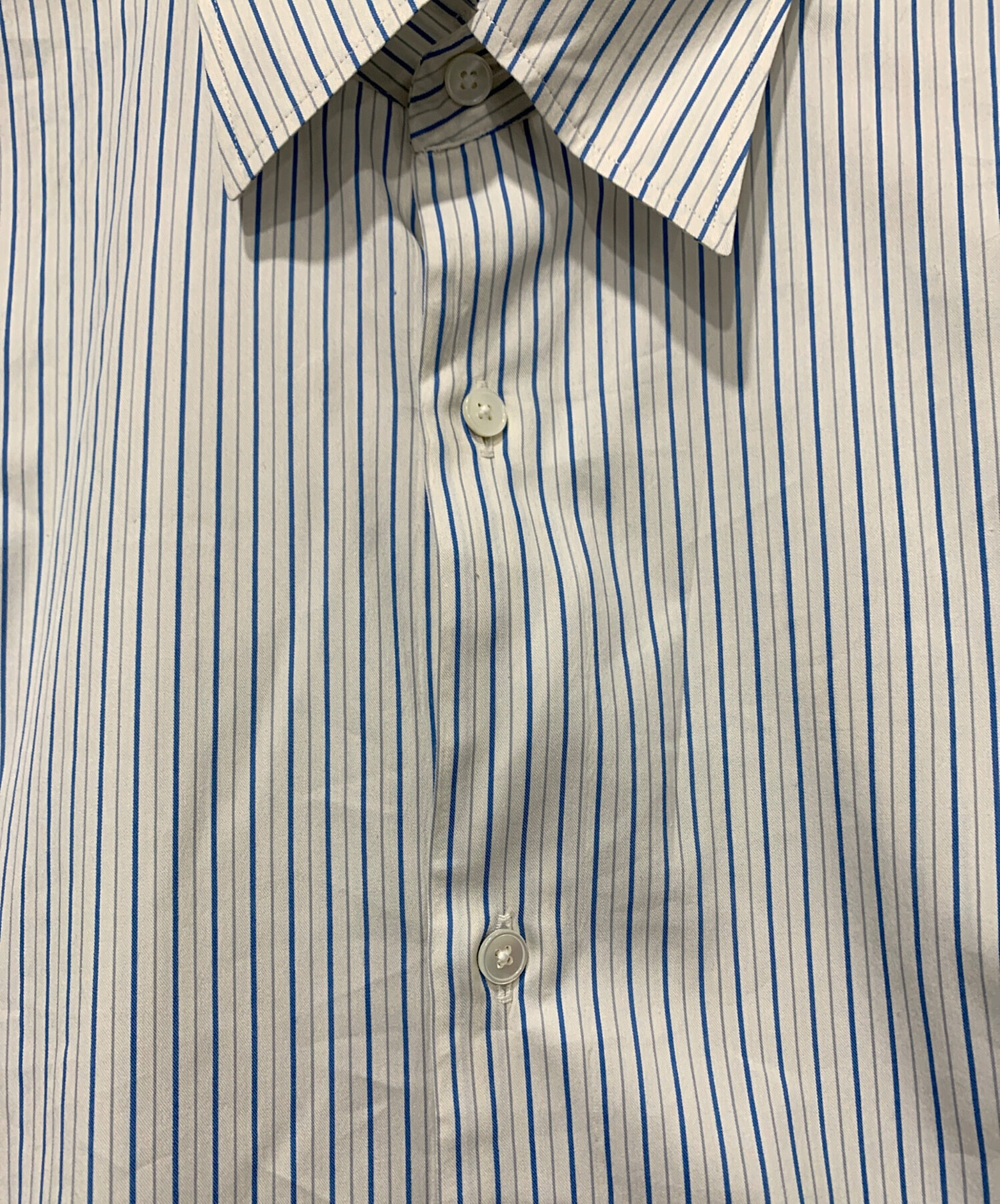中古・古着通販】AURALEE (オーラリー) COTTON SILK STRIPE DOUBLE