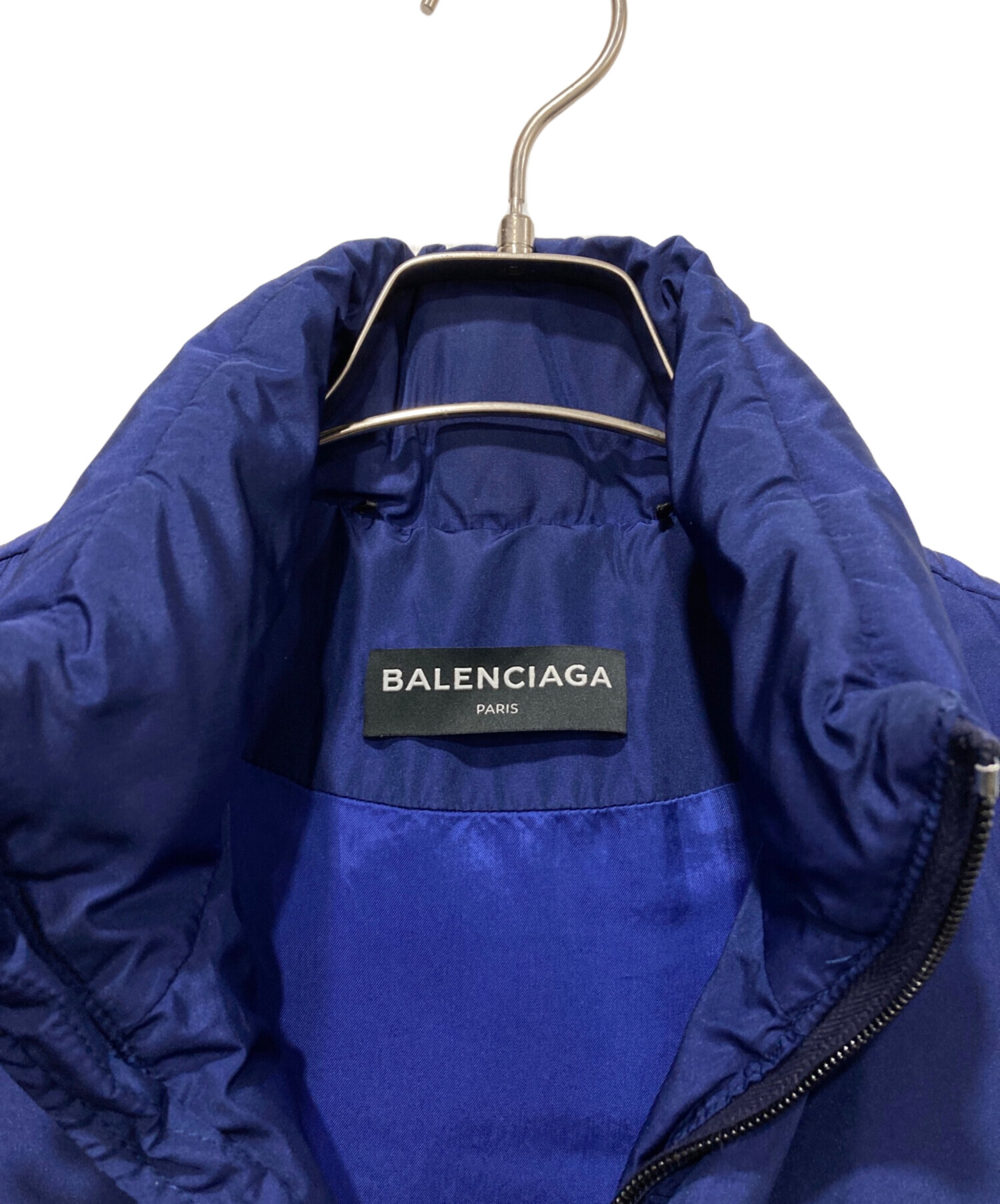 中古・古着通販】BALENCIAGA (バレンシアガ) ダウンベスト ブルー