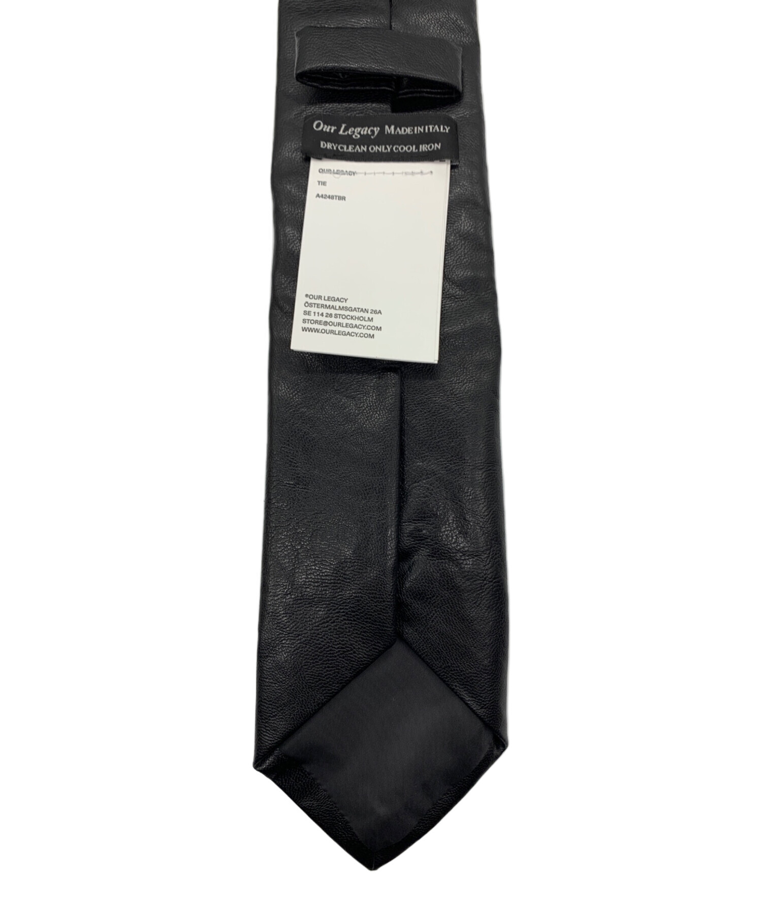 中古・古着通販】OUR LEGACY (アワーレガシー) TIE Black Real Fake 