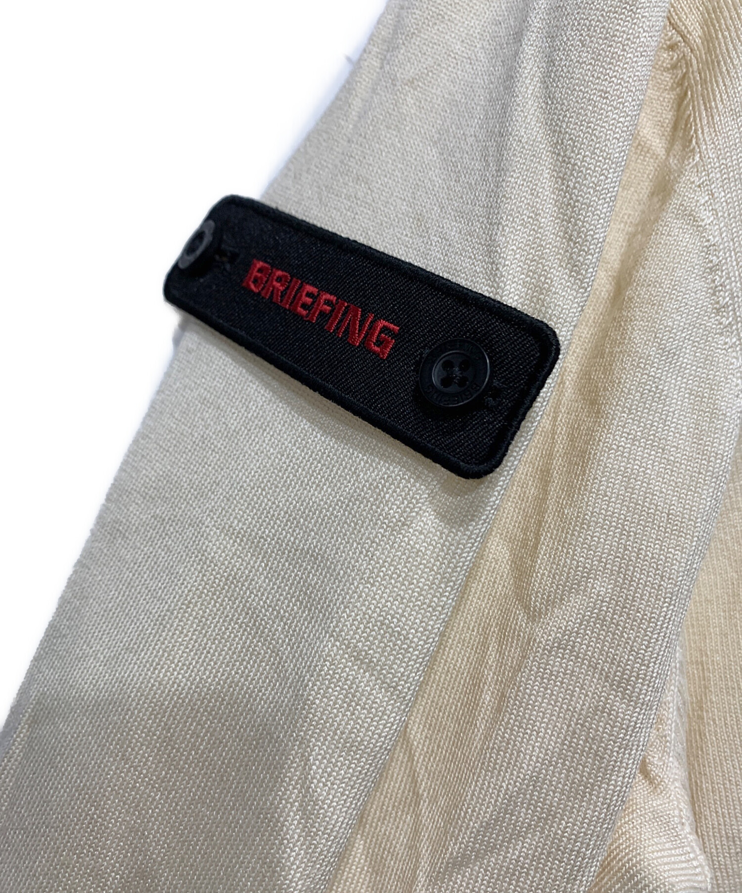 中古・古着通販】BRIEFING (ブリーフィング) 薄手ニット ベージュ