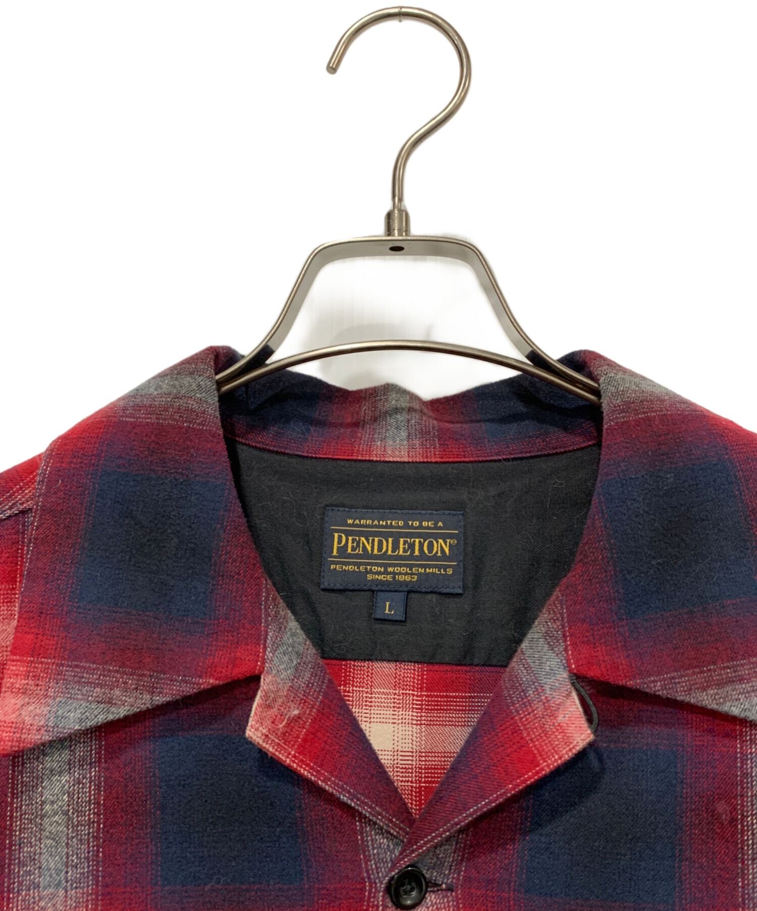 中古・古着通販】PENDLETON (ペンドルトン) 長袖シャツ レッド