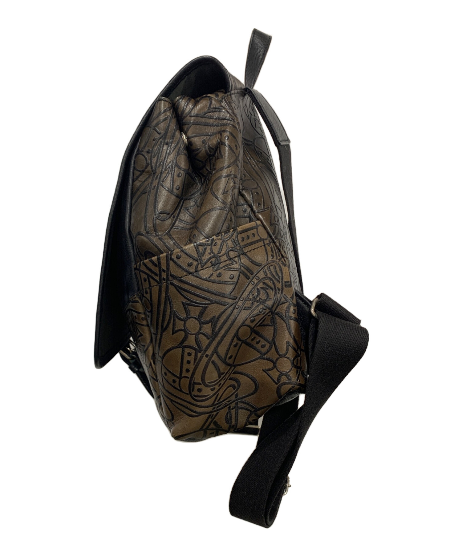 ヴィヴィアンウエストウッド　アーサーリュック　ブラウンレザー 中古・古着通販】Vivienne Westwood (ヴィヴィアンウエストウッド