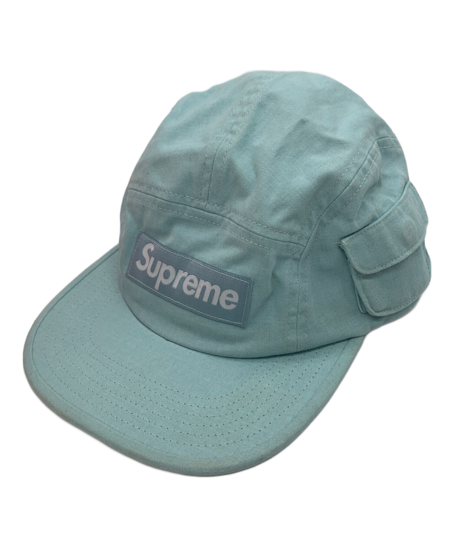 中古・古着通販】SUPREME (シュプリーム) Snap Pocket Camp Cap スカイ