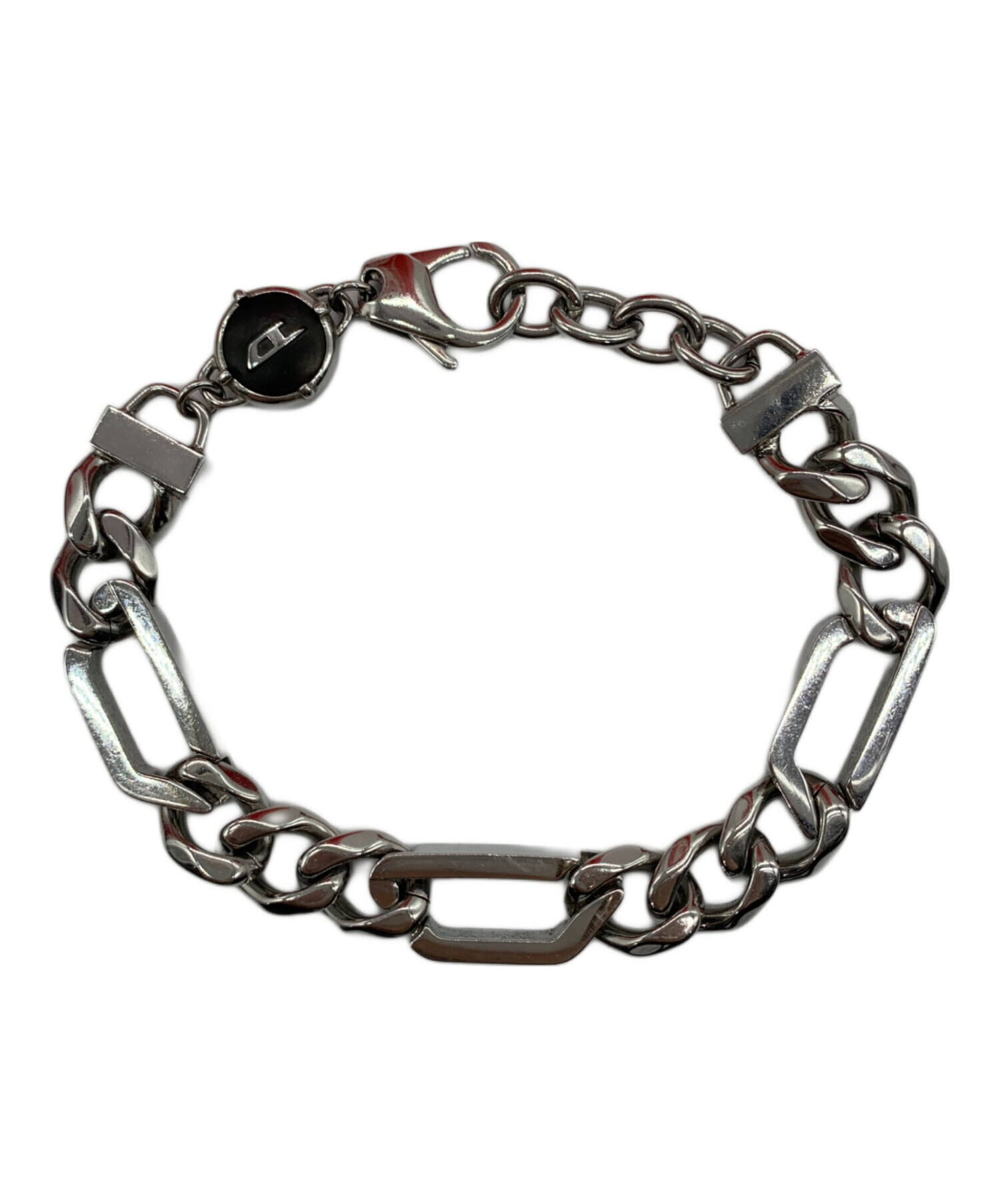 中古・古着通販】DIESEL (ディーゼル) ブレスレット シルバーカラー