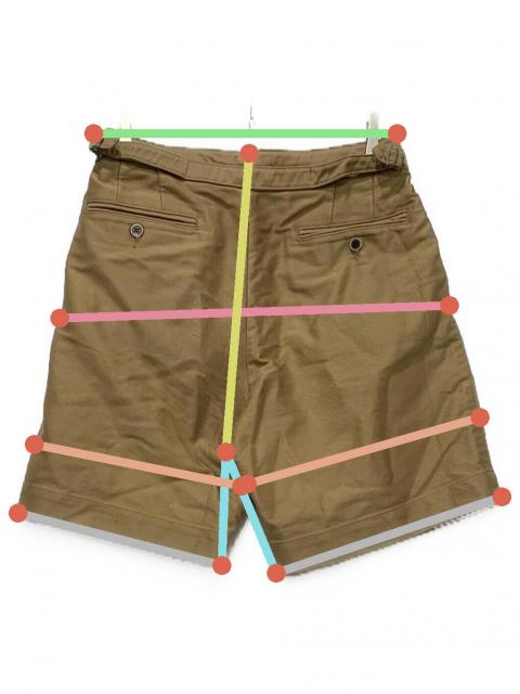 中古・古着通販】AURALEE (オーラリー) ハーフパンツ ブラウン サイズ