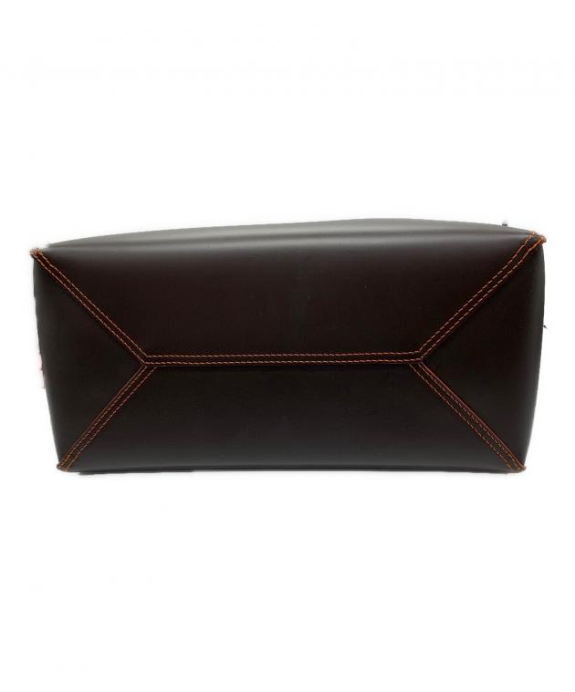 中古・古着通販】LOEWE (ロエベ) レオ アナグラム ハンドバッグ