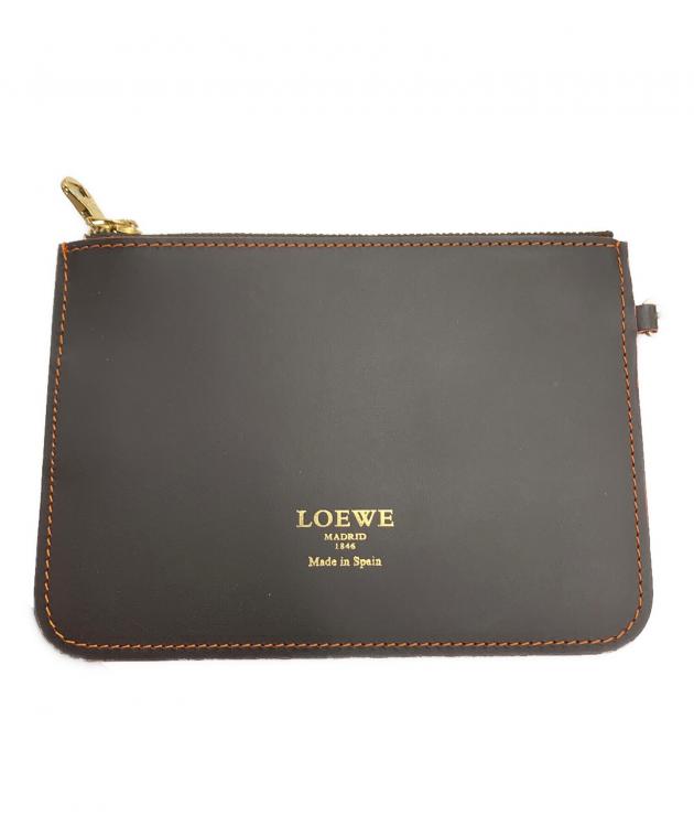 中古・古着通販】LOEWE (ロエベ) レオ アナグラム ハンドバッグ