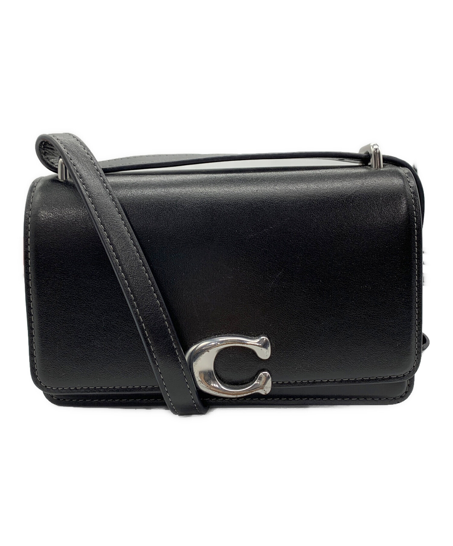 中古・古着通販】COACH (コーチ) ショルダーバッグ ブラック｜ブランド