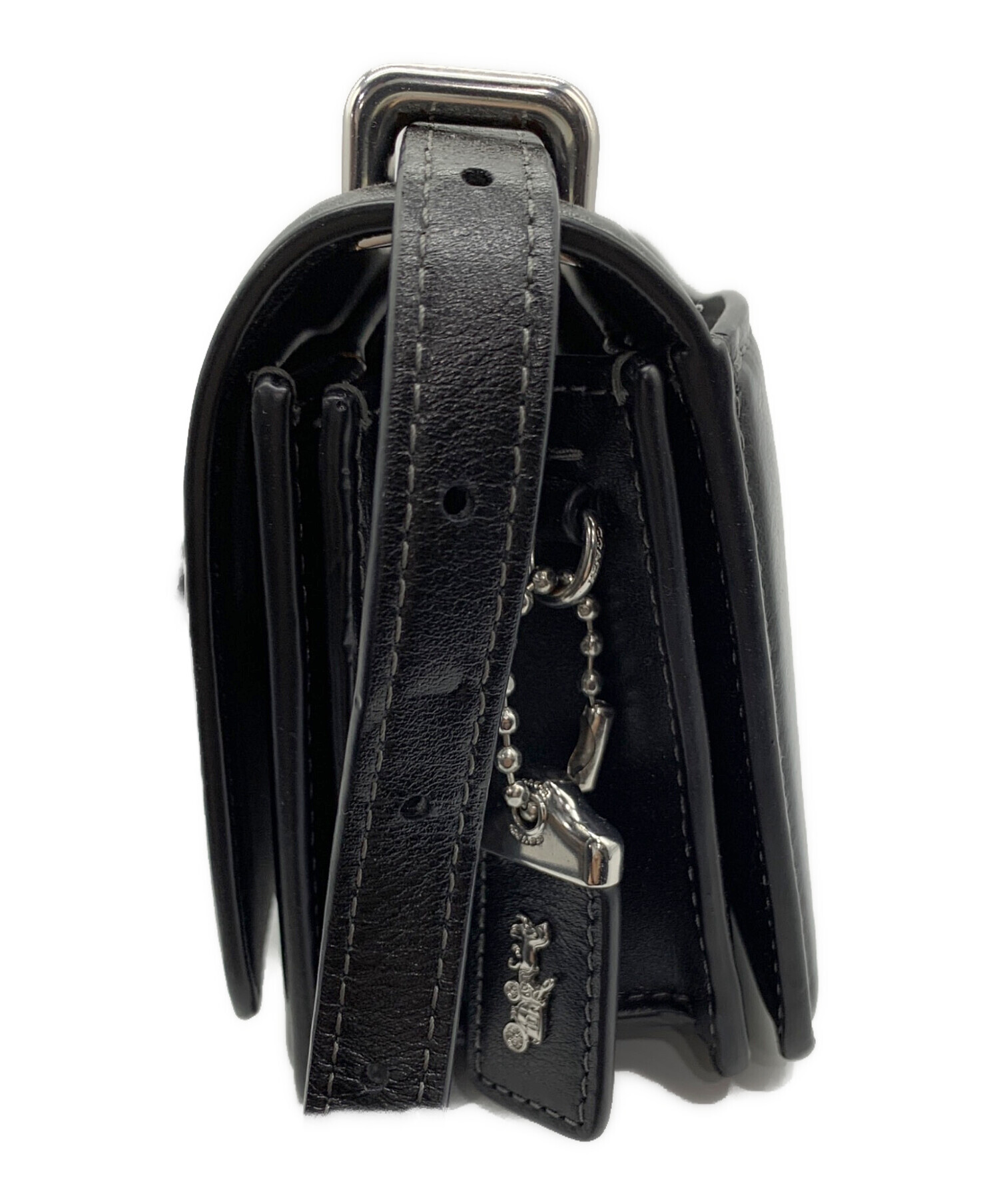 【送料無料】COACH コーチ C5050 ショルダーバッグ　ブラック　中古 中古・古着通販】COACH (コーチ) ショルダーバッグ ブラック｜ブランド