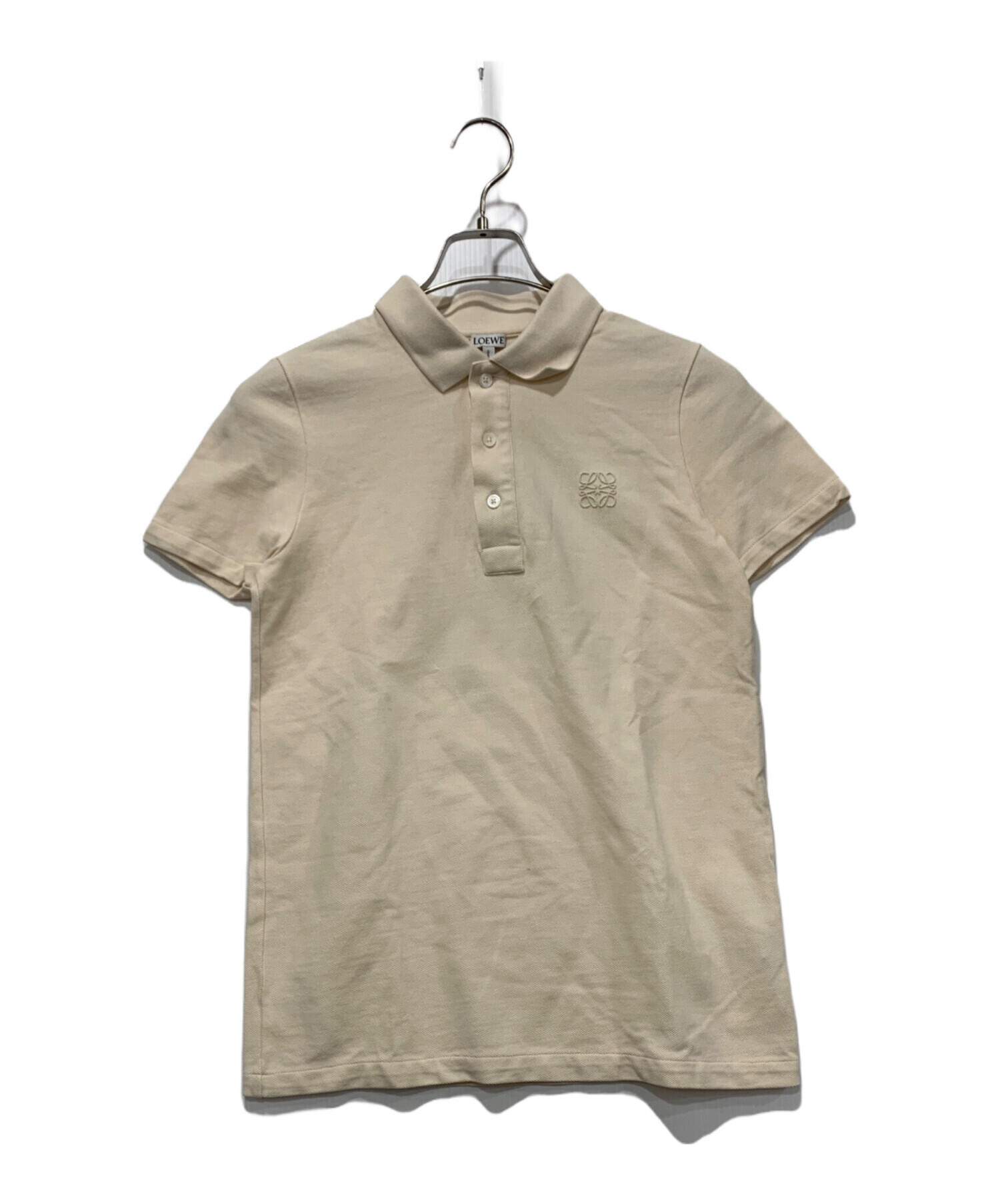 中古・古着通販】LOEWE (ロエベ) ポロシャツ アイボリー サイズ:XS