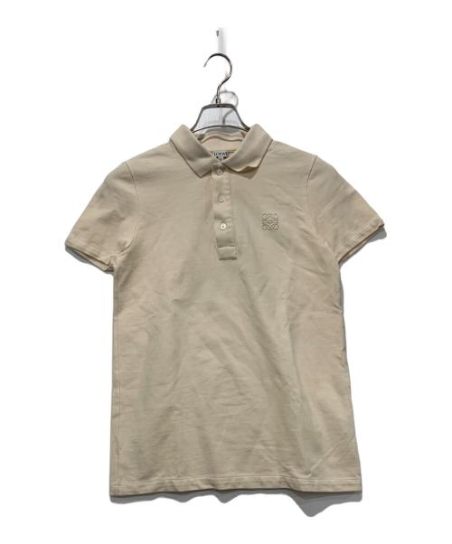中古・古着通販】LOEWE (ロエベ) ポロシャツ アイボリー サイズ:XS 中古・古着通販】LOEWE (ロエベ) ポロシャツ アイボリー サイズ:XS