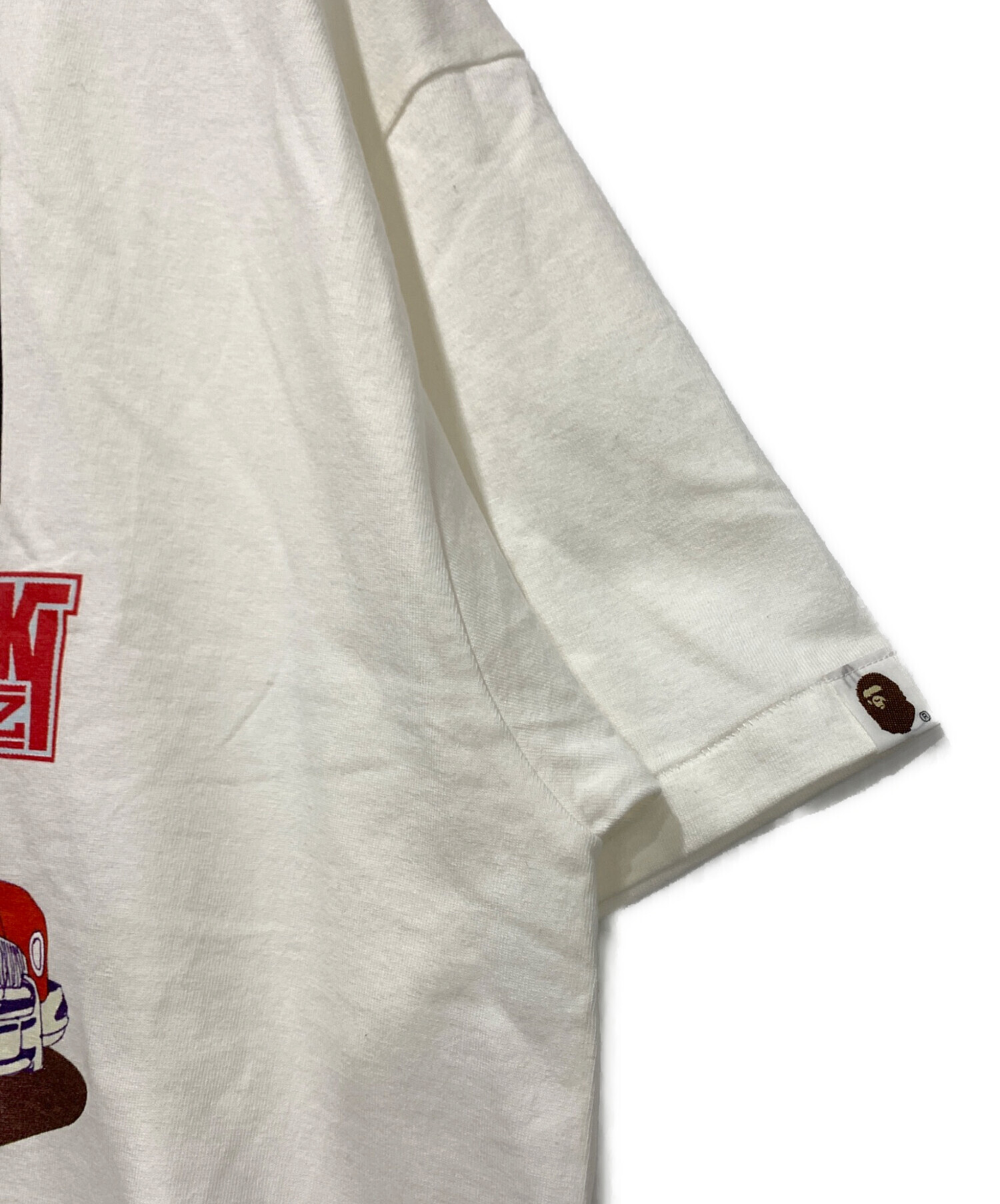 A BATHING APE Tシャツ ホワイト　新品未使用 中古・古着通販】A BATHING APE (アベイシングエイプ) Tシャツ