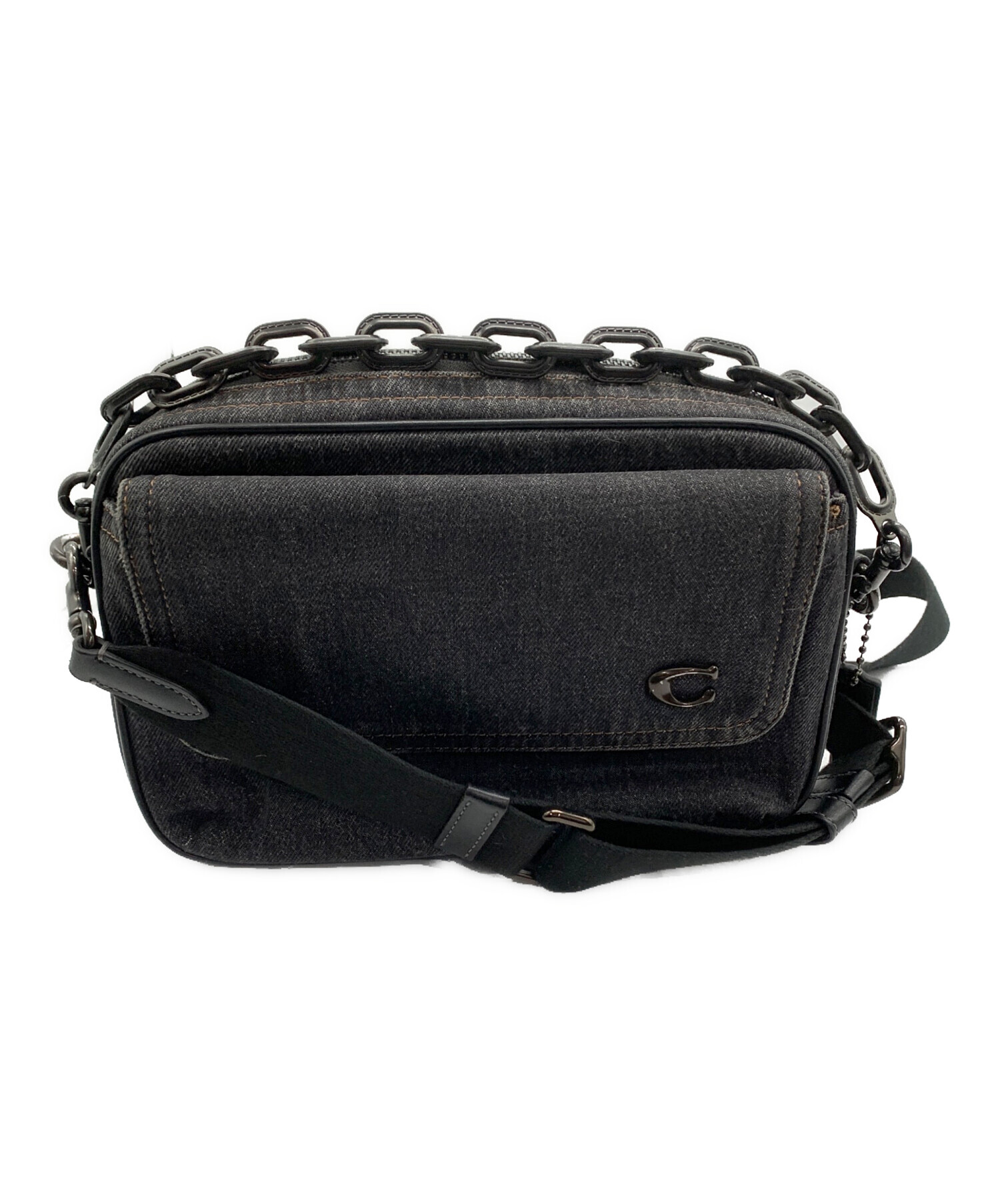 中古・古着通販】COACH (コーチ) チャーターフラップクロスボディ 