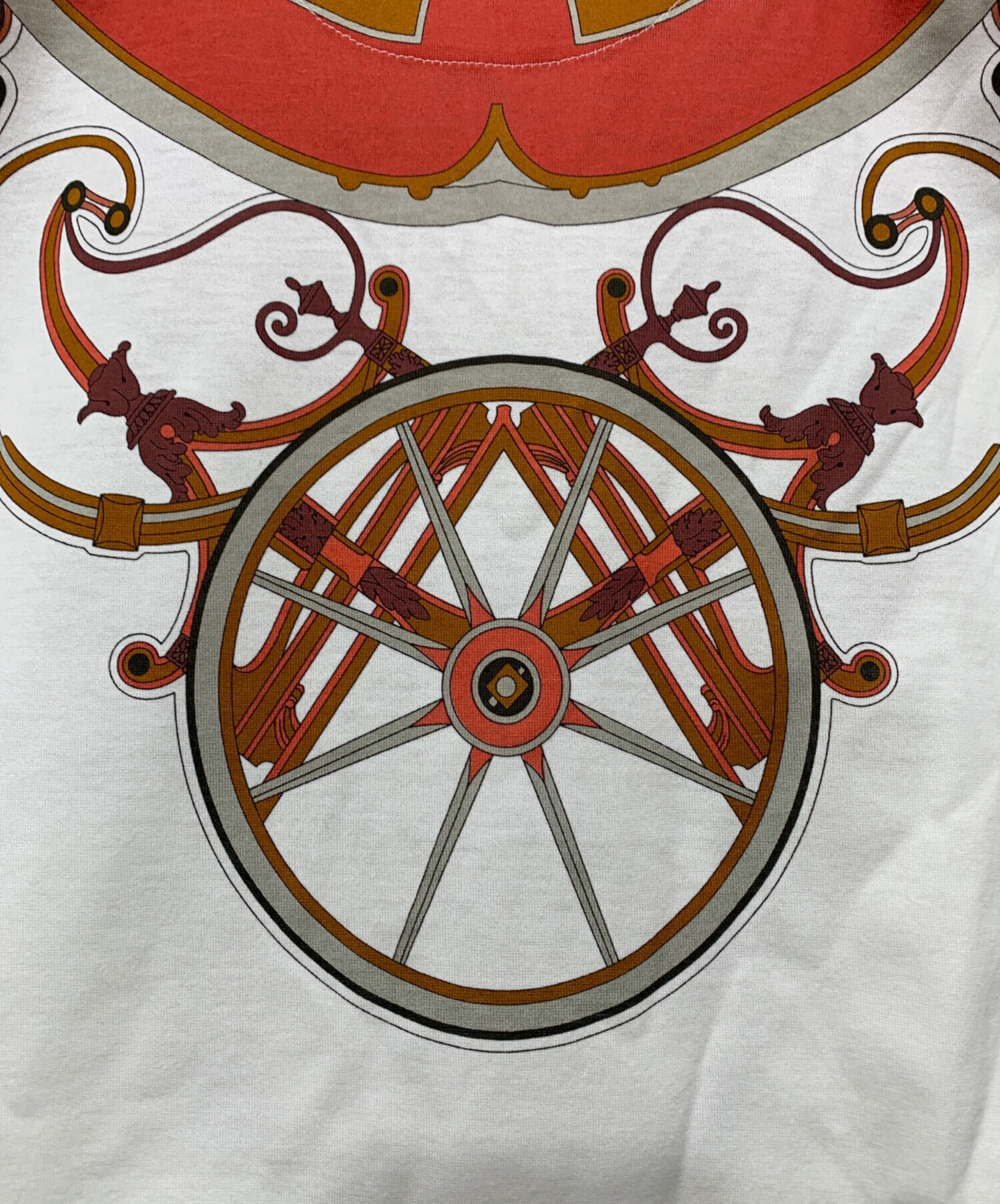 中古・古着通販】HERMES (エルメス) 半袖カットソー ホワイト サイズ