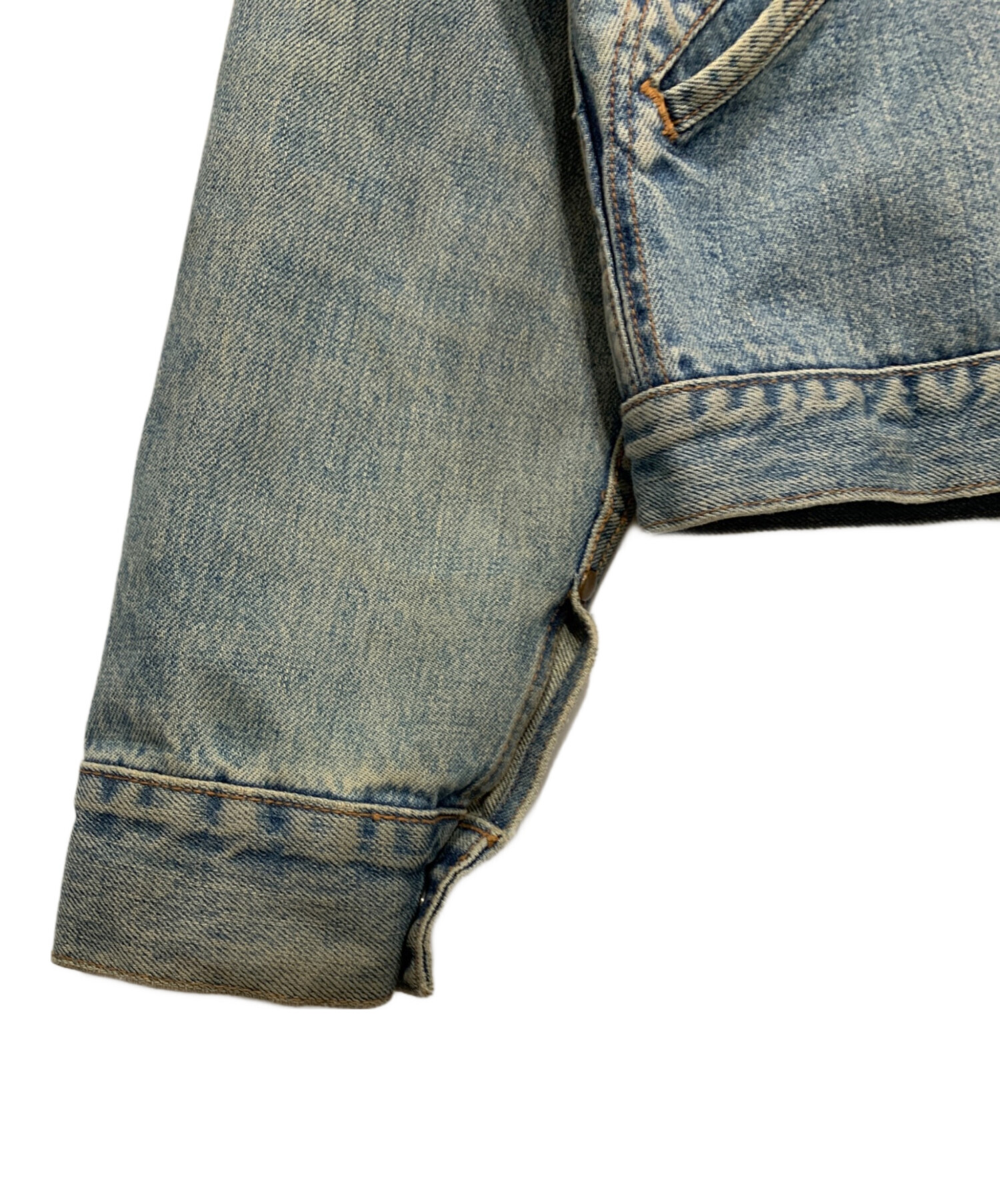 中古・古着通販】Wrangler (ラングラー) ジップアップデニムジャケット