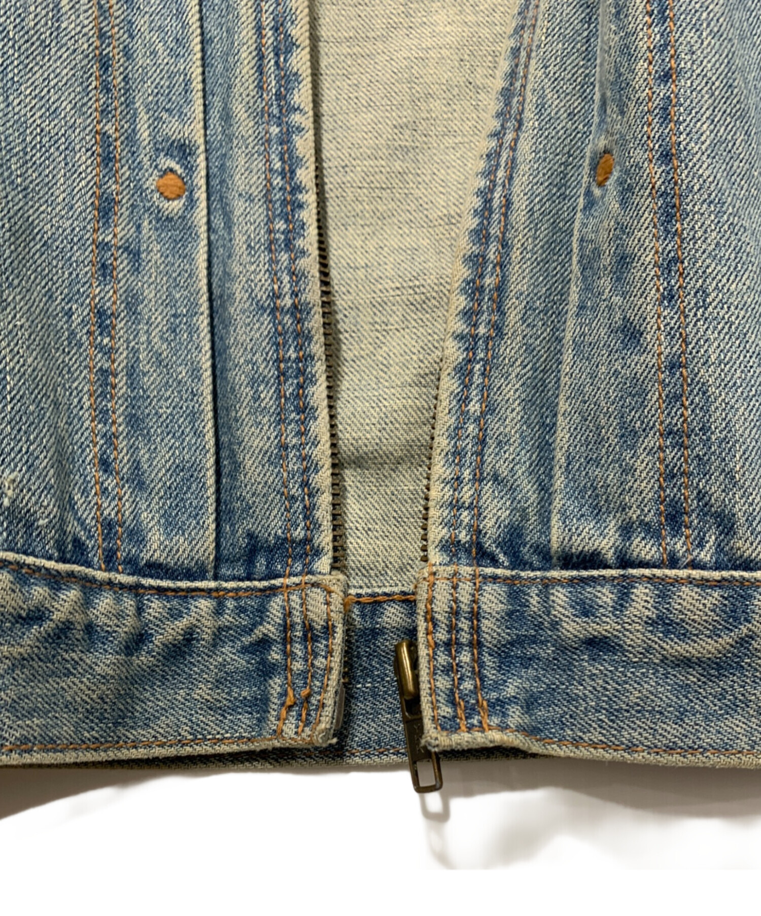 中古・古着通販】Wrangler (ラングラー) ジップアップデニムジャケット