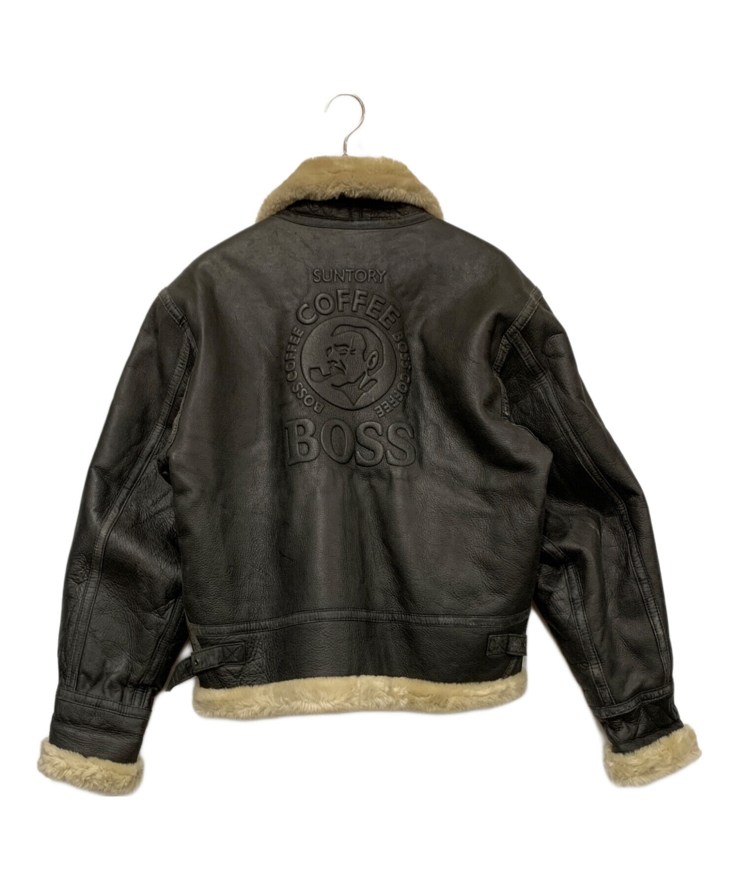 中古・古着通販】BOSS (ボス) B-3 フライトジャケット ブラック サイズ 