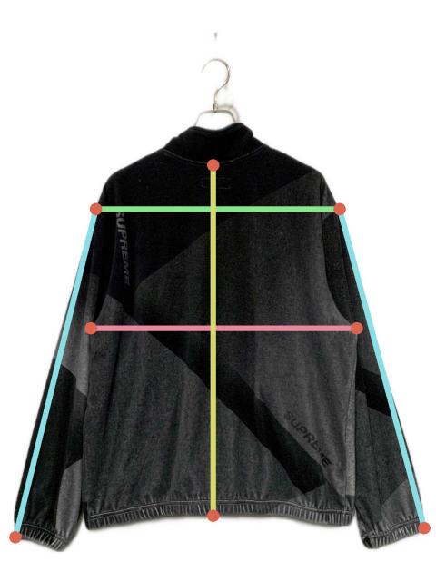中古・古着通販】SUPREME (シュプリーム) Geo Velour Track Jacket