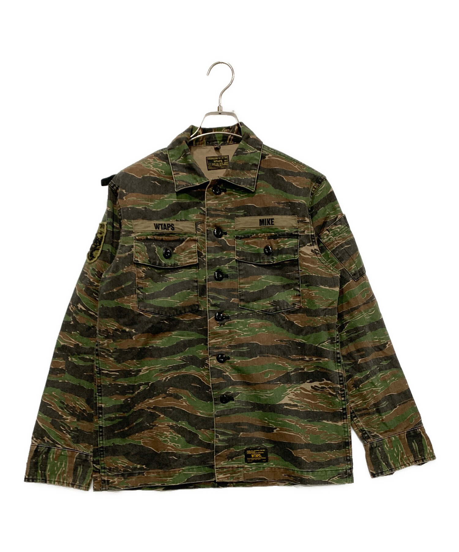 中古・古着通販】WTAPS (ダブルタップス) ミリタリーシャツ 2017 SNEAK