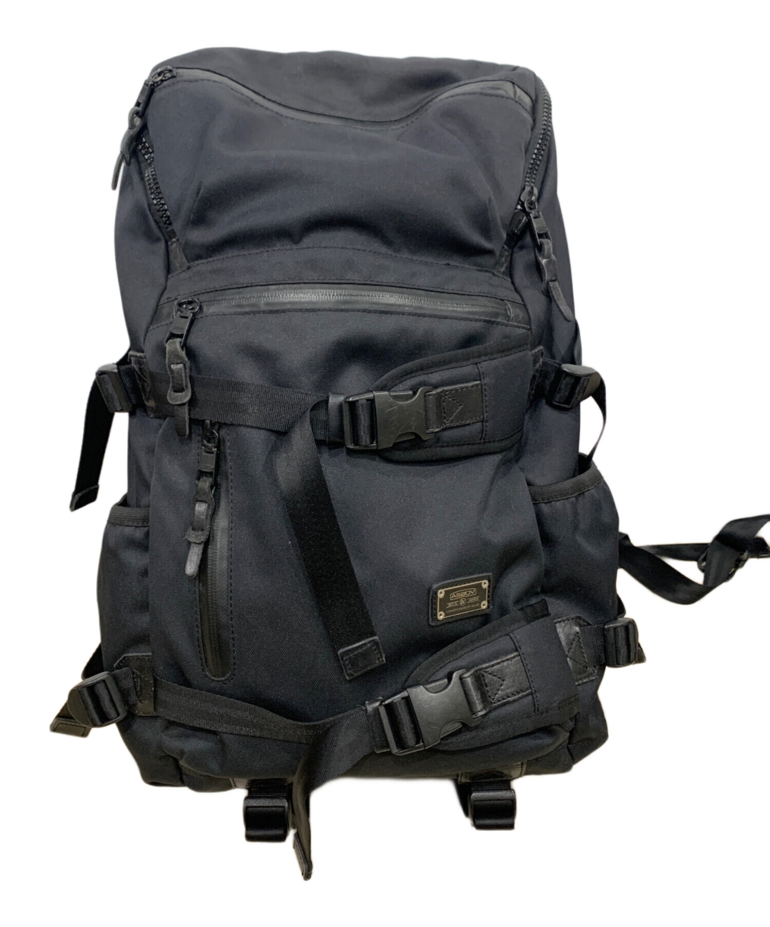 中古・古着通販】AS2OV (アッソブ) リュック ブラック｜ブランド・古着 